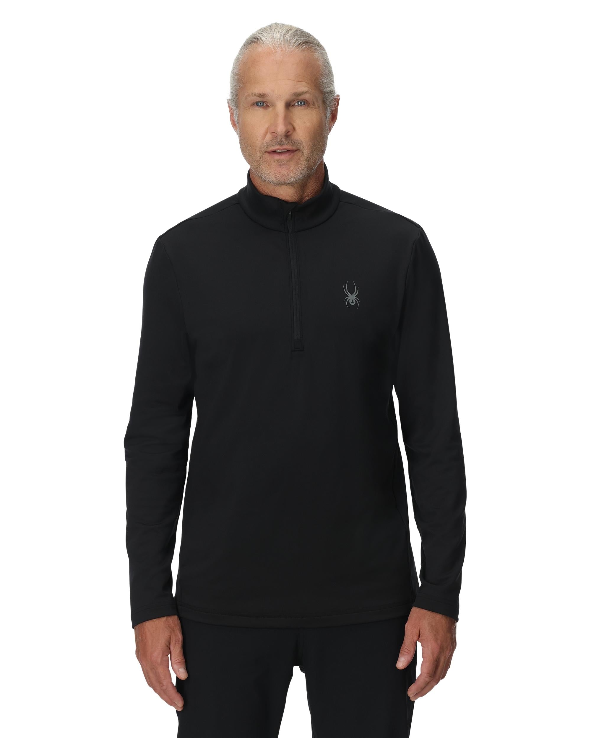 Mens Prospect 1/2 Zip - Black