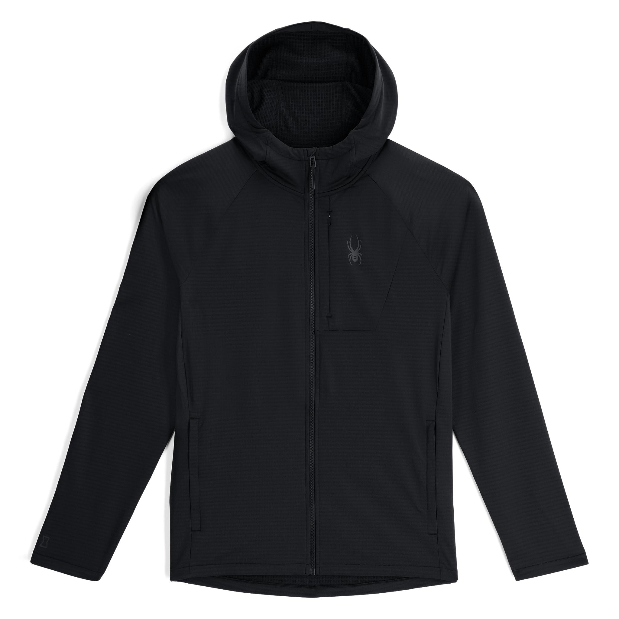 Mens GridWeb™ Hoodie - Black