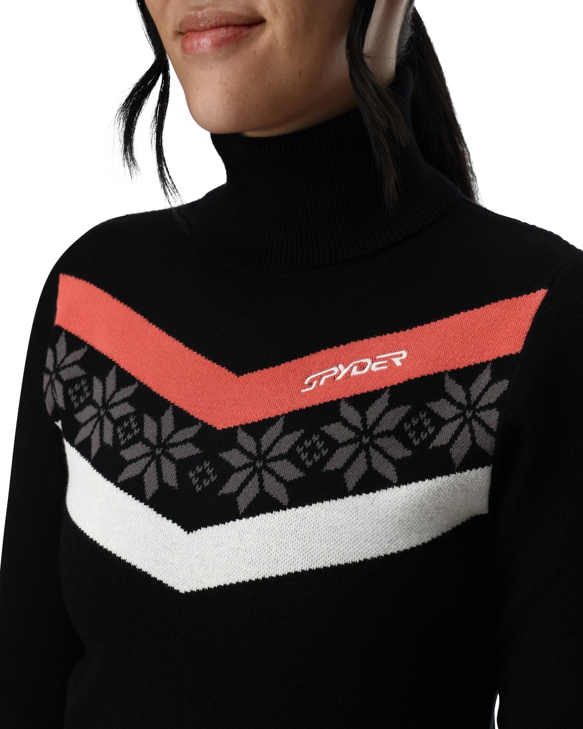 Womens Stellar Ski Sweater - Black