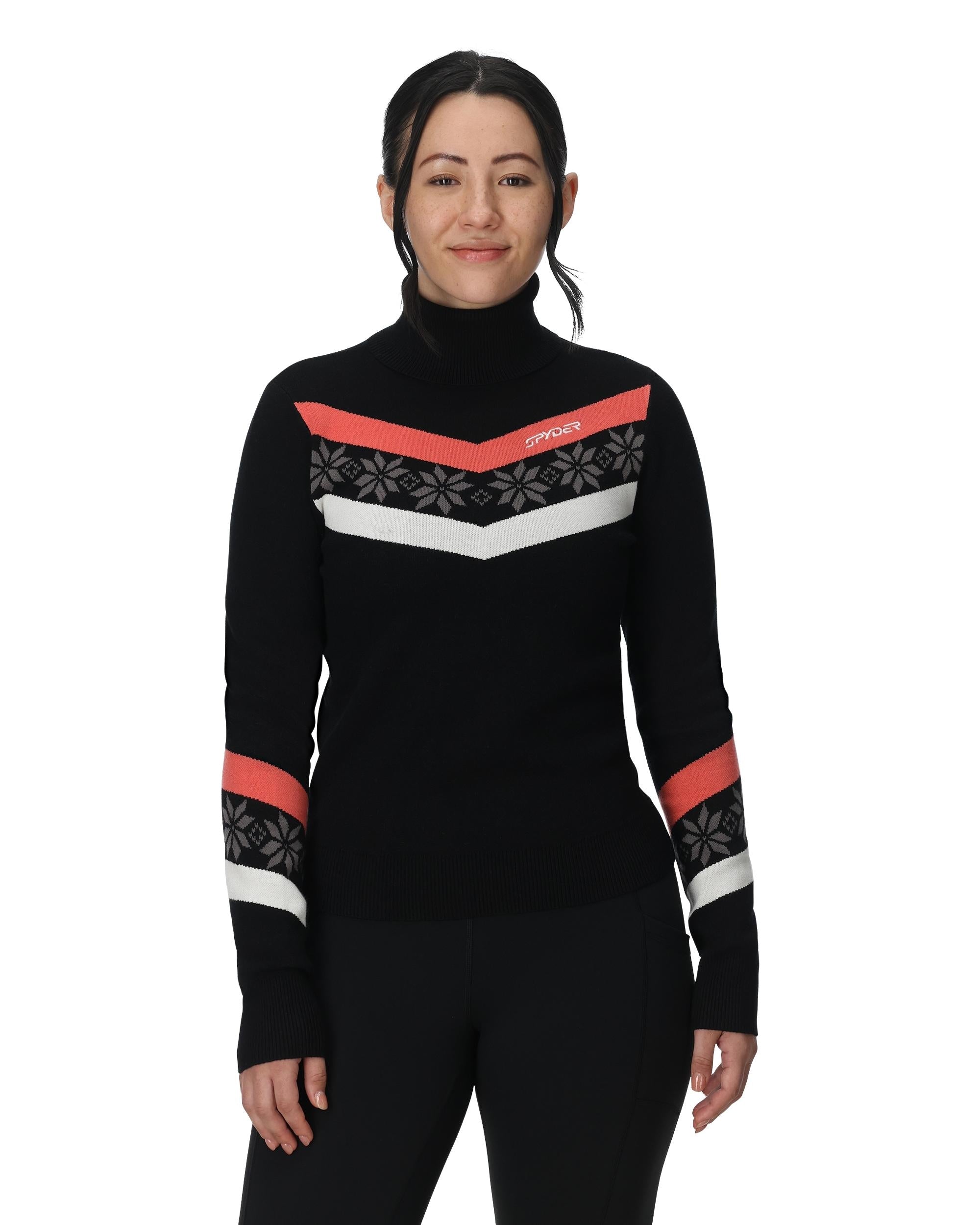 Womens Stellar Ski Sweater - Black