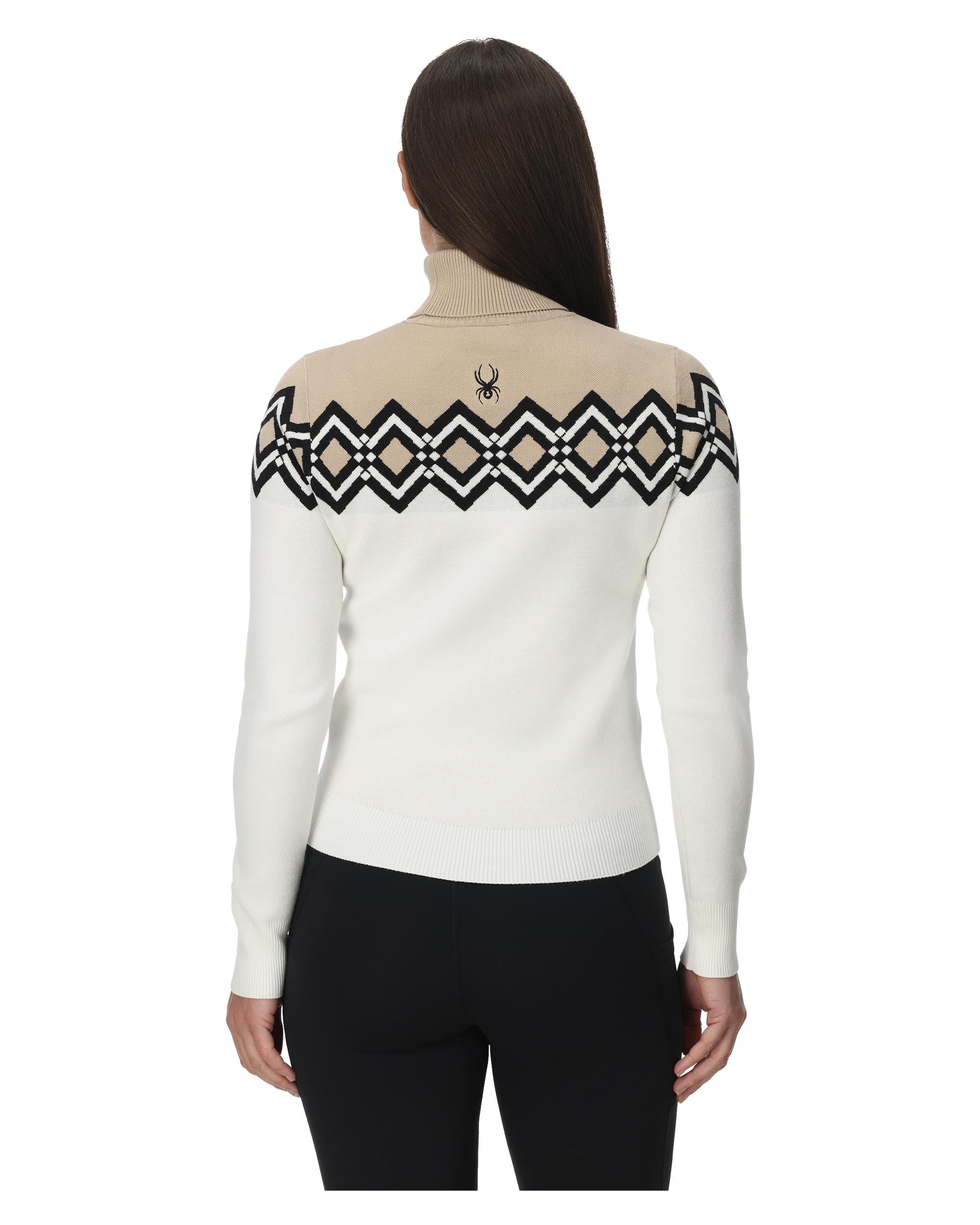 Womens Stellar Ski Sweater - White