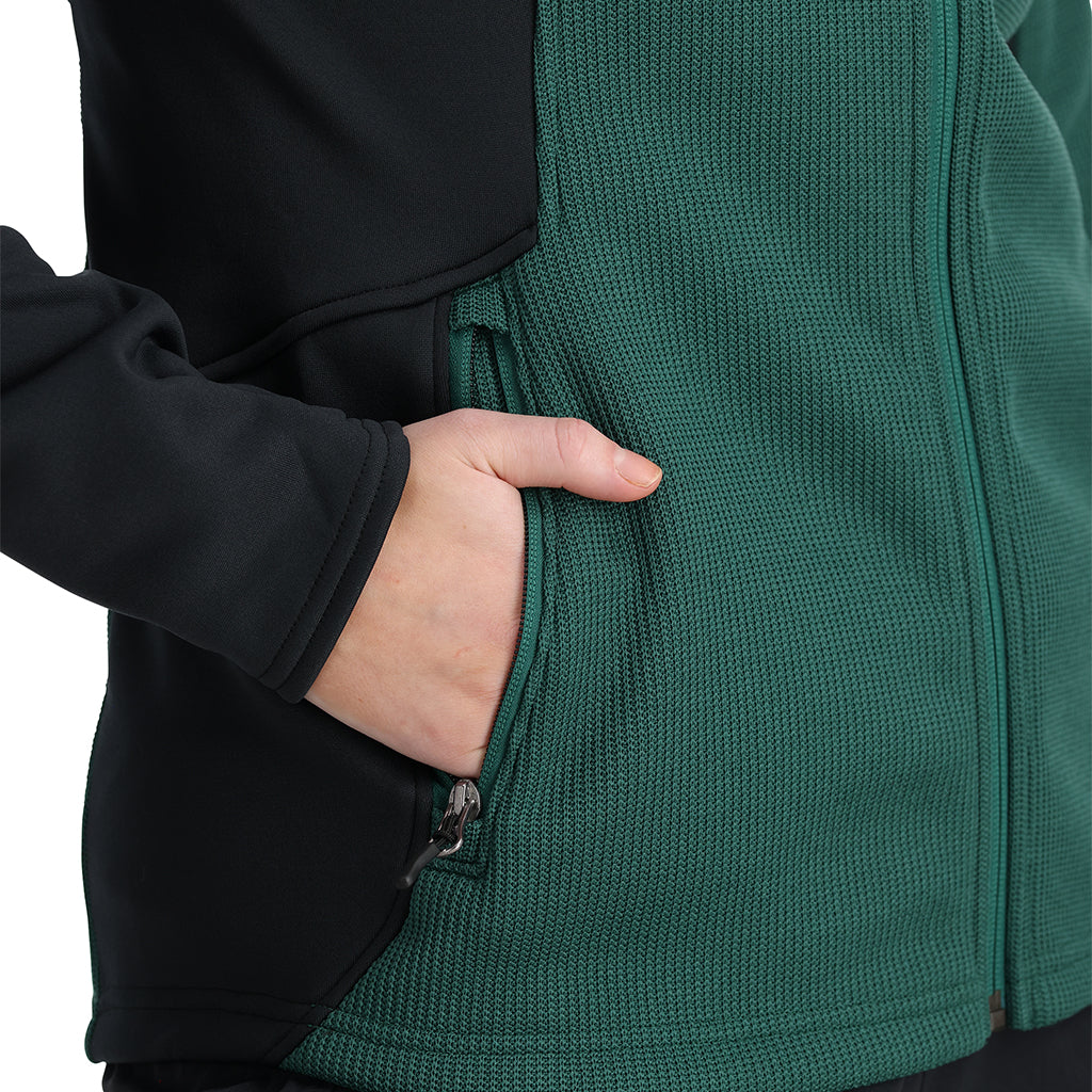 Womens Bandita Full Zip - Cypress Green (2023)