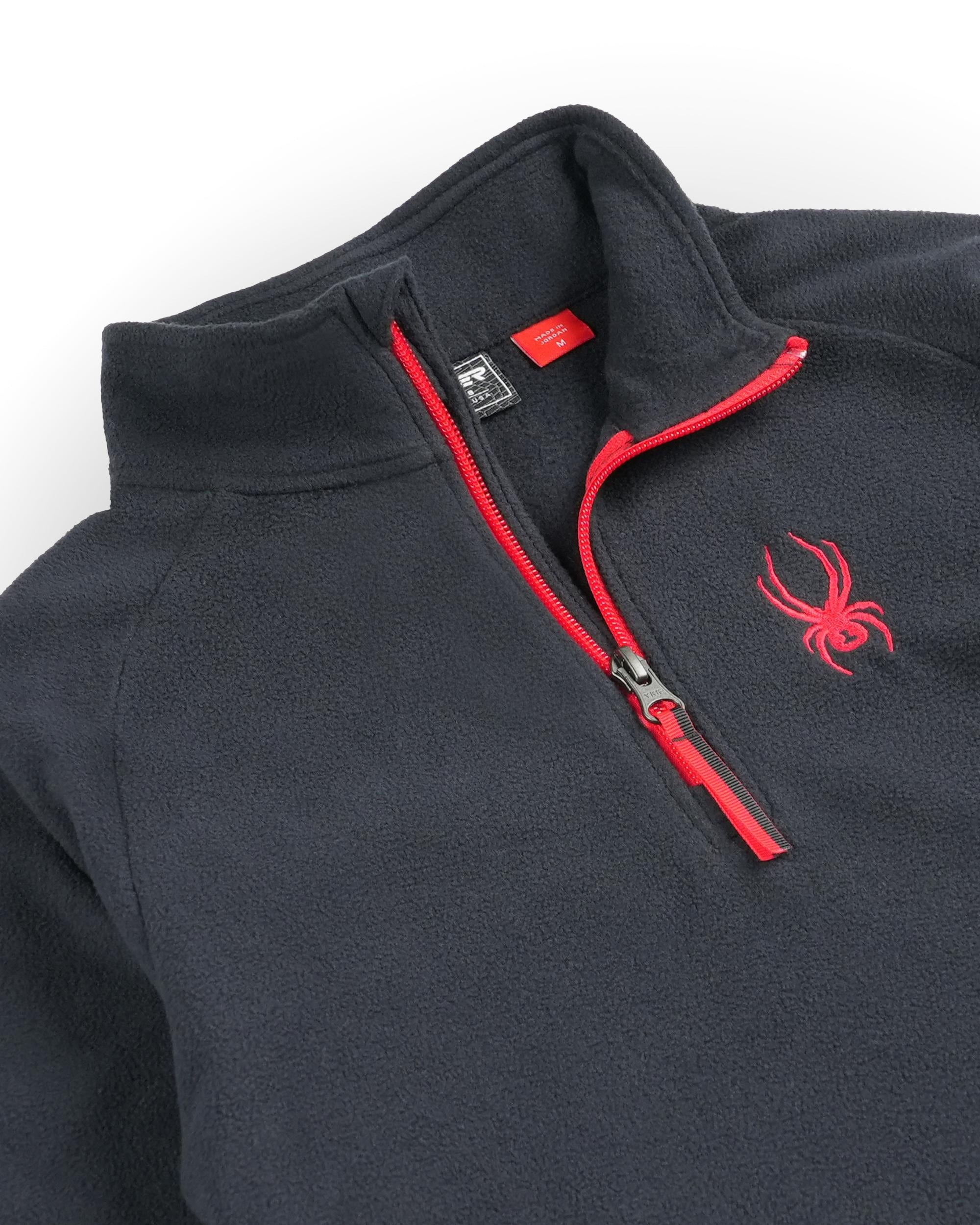 Big Boys Speed Fleece 1/2 Zip - Black