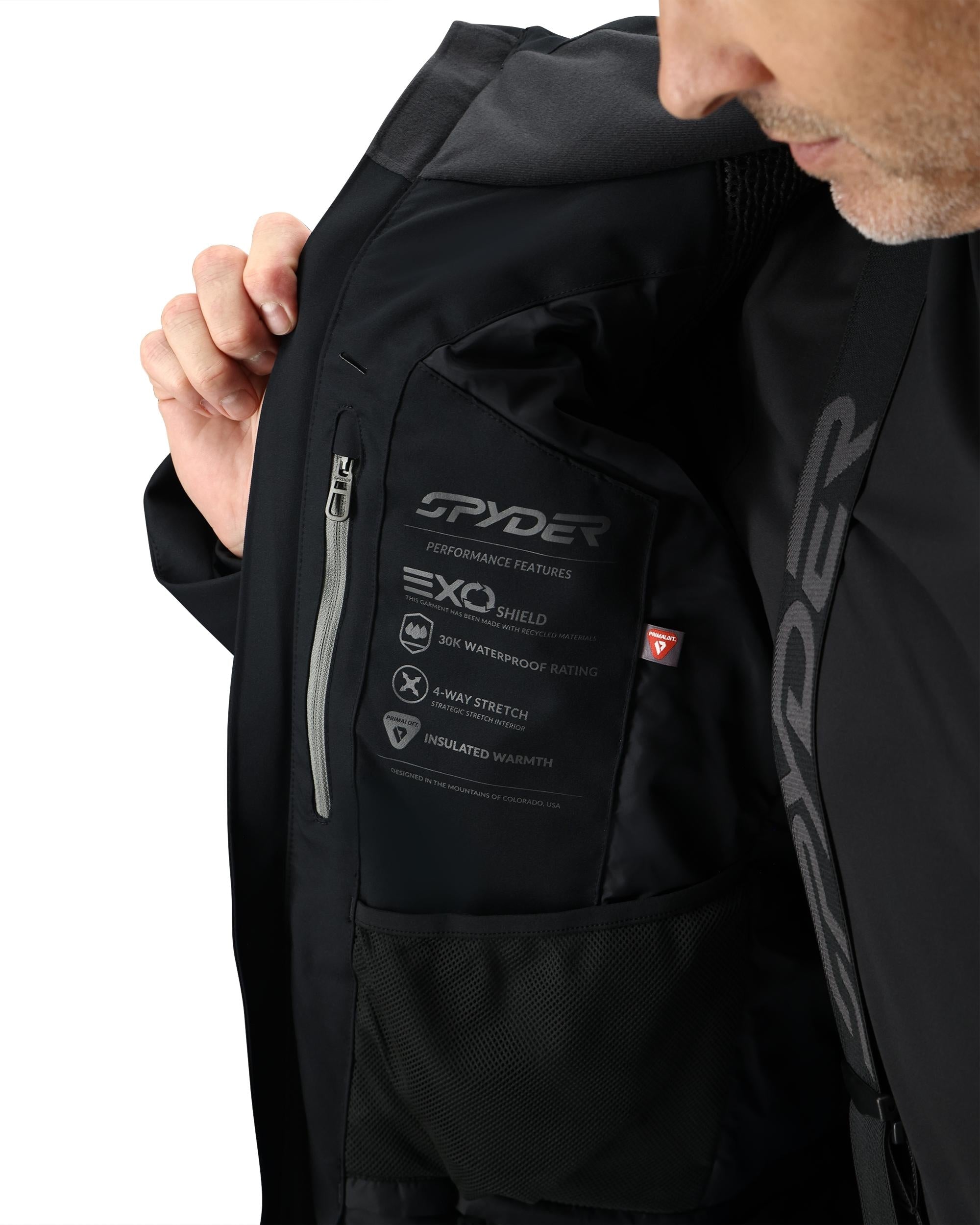 Mens Leader Jacket - Black