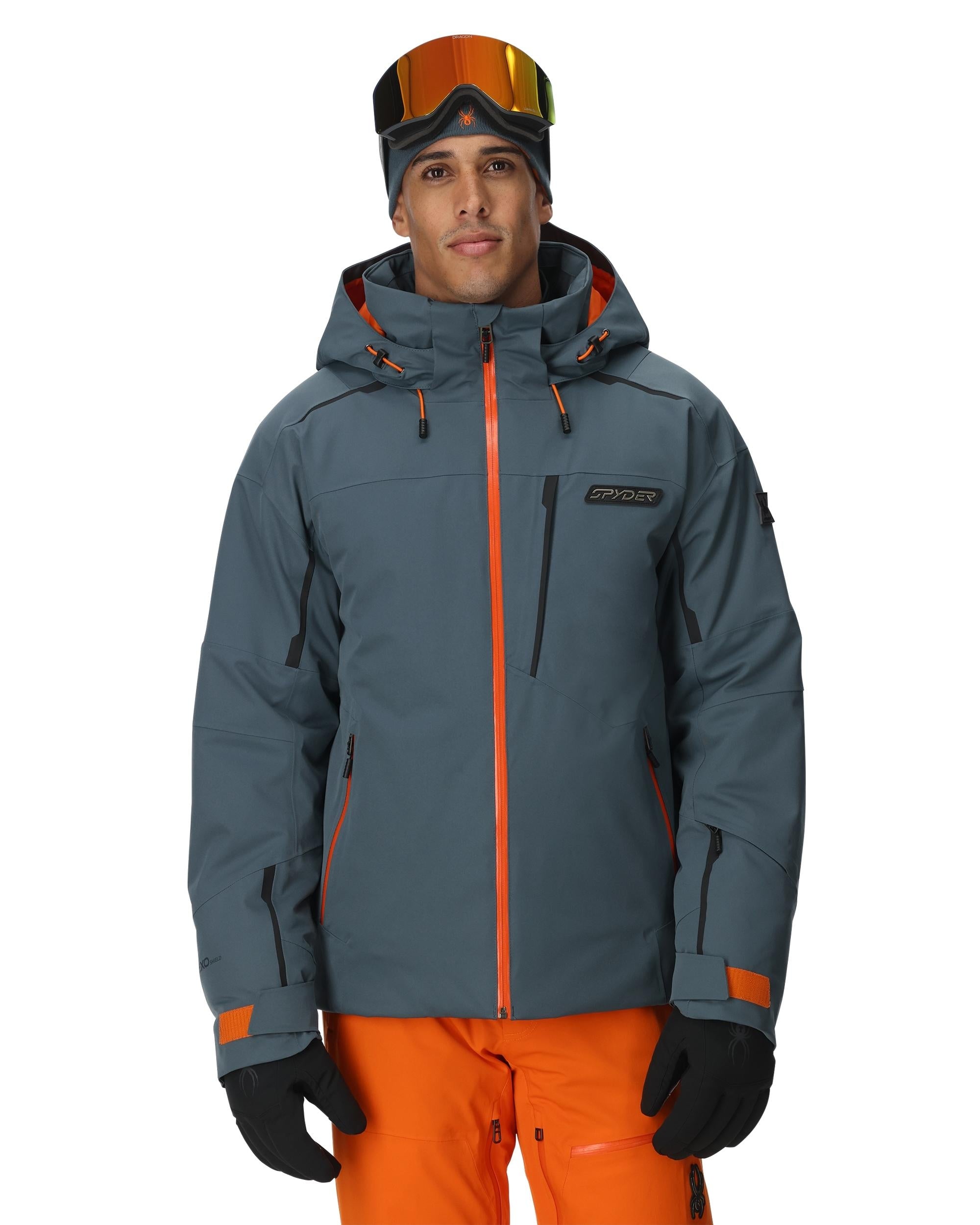 Mens Leader Jacket - Slate Blue – Spyder Australia