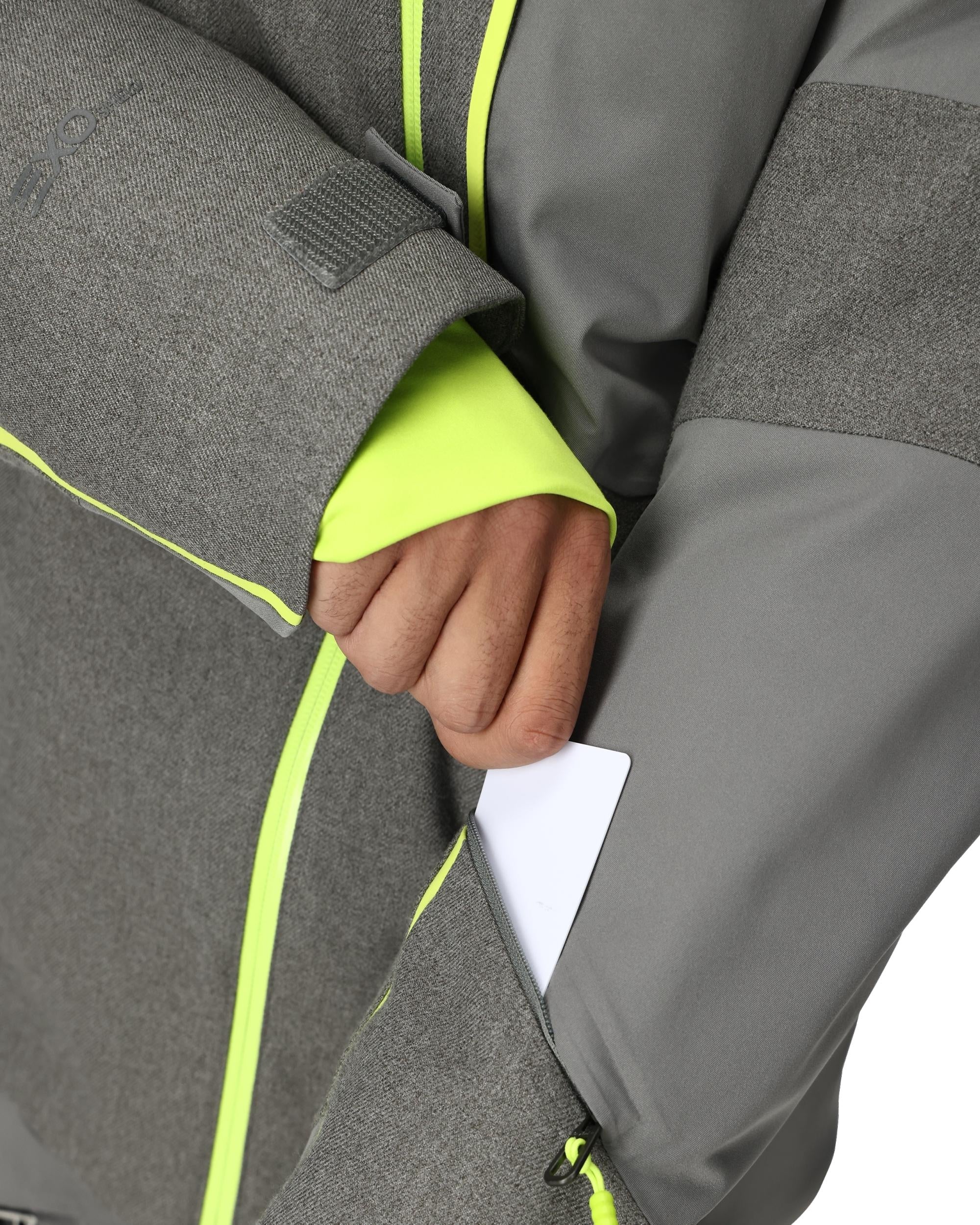 Mens Leader Jacket - Storm Melange