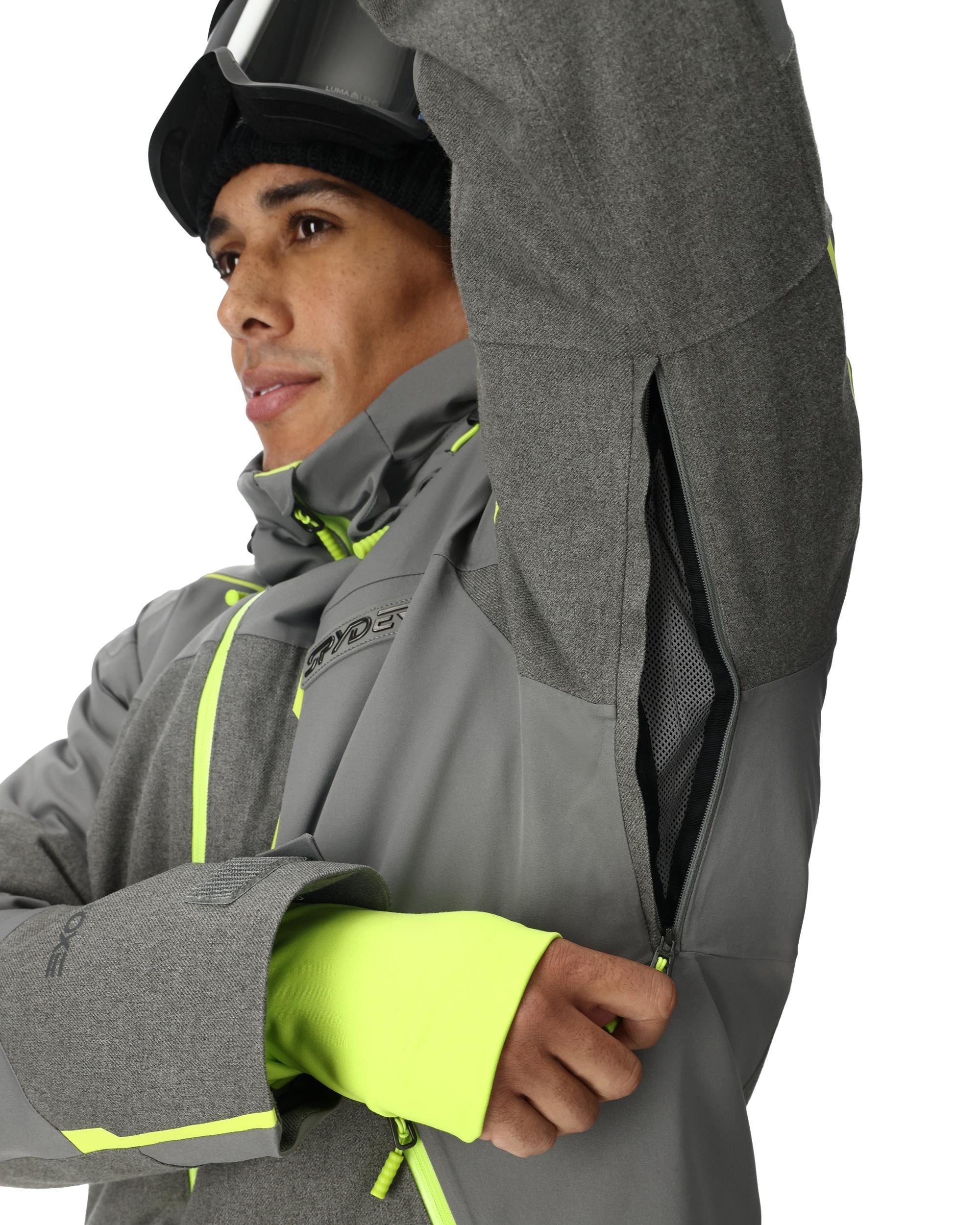 Mens Leader Jacket - Storm Melange