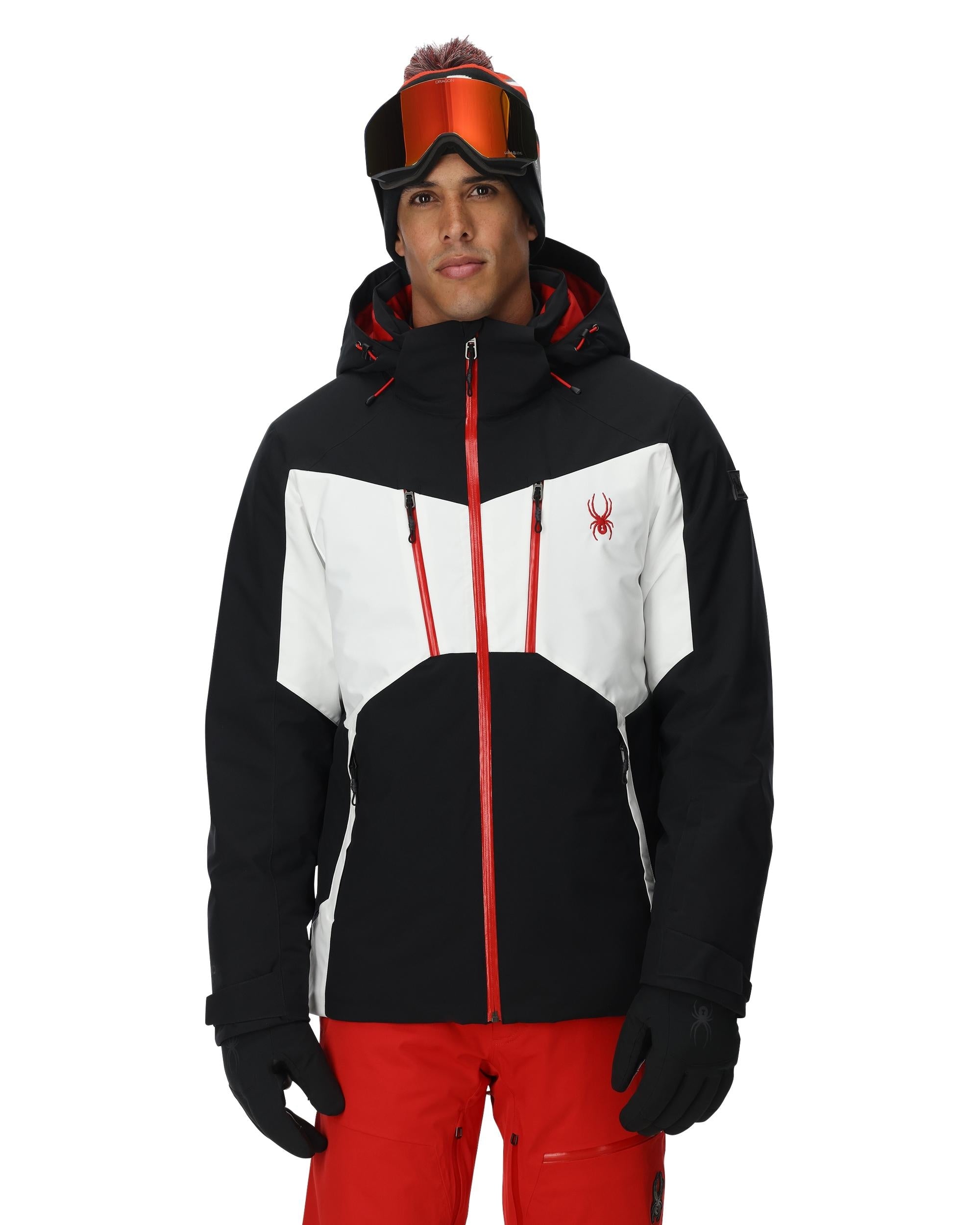 Mens Rival Jacket - Black – Spyder Australia