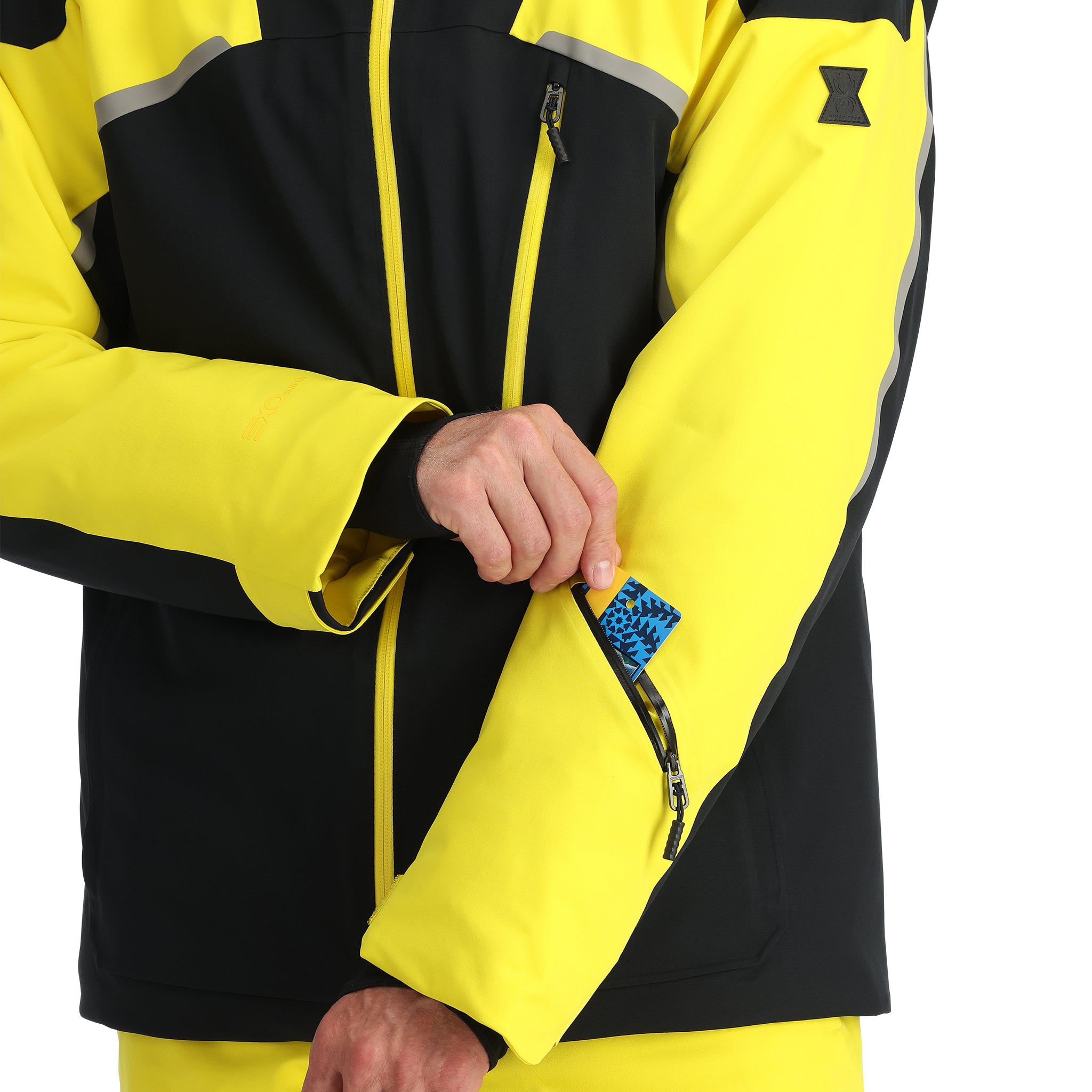 Mens Leader Jacket - Acid Yellow