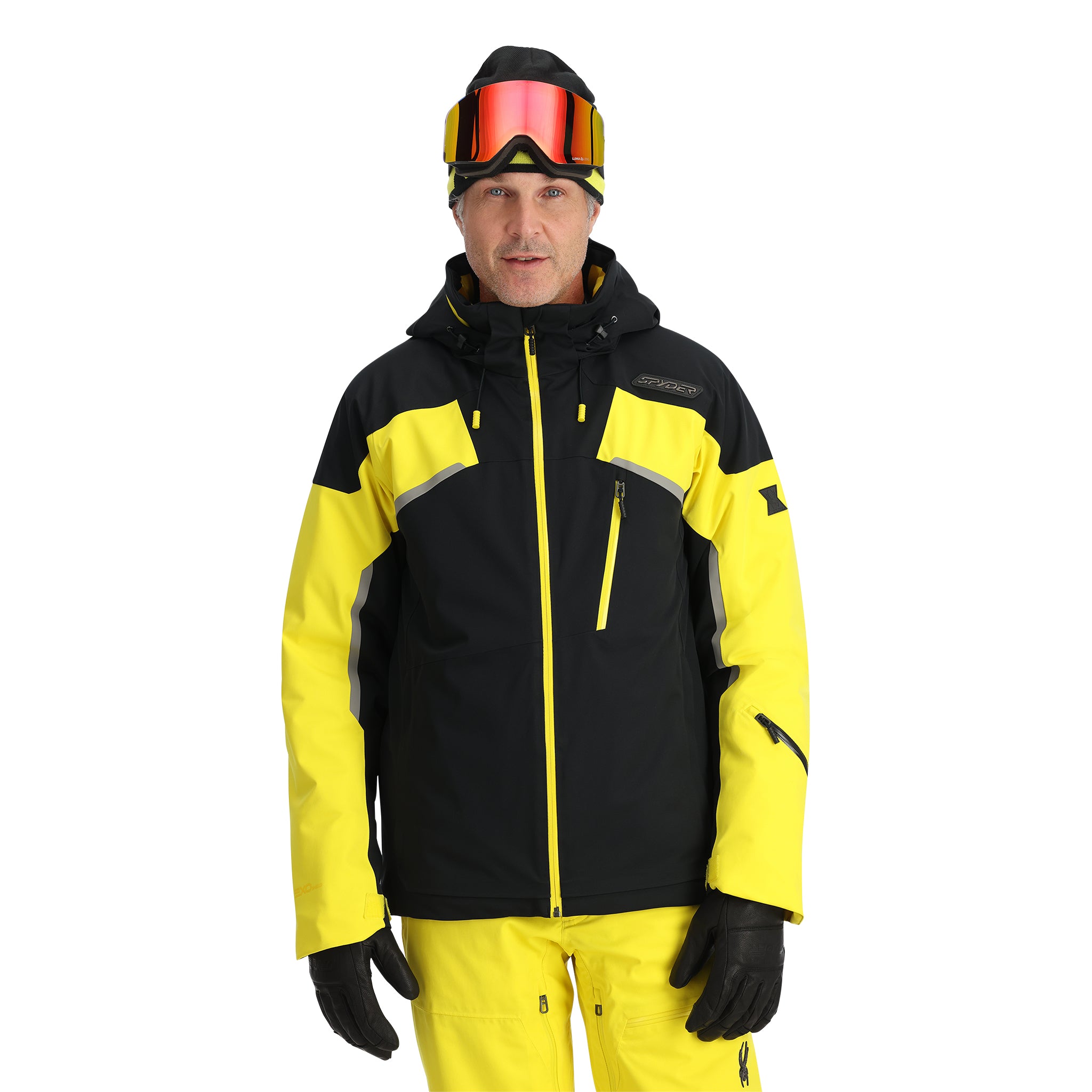 Mens Leader Jacket - Acid Yellow