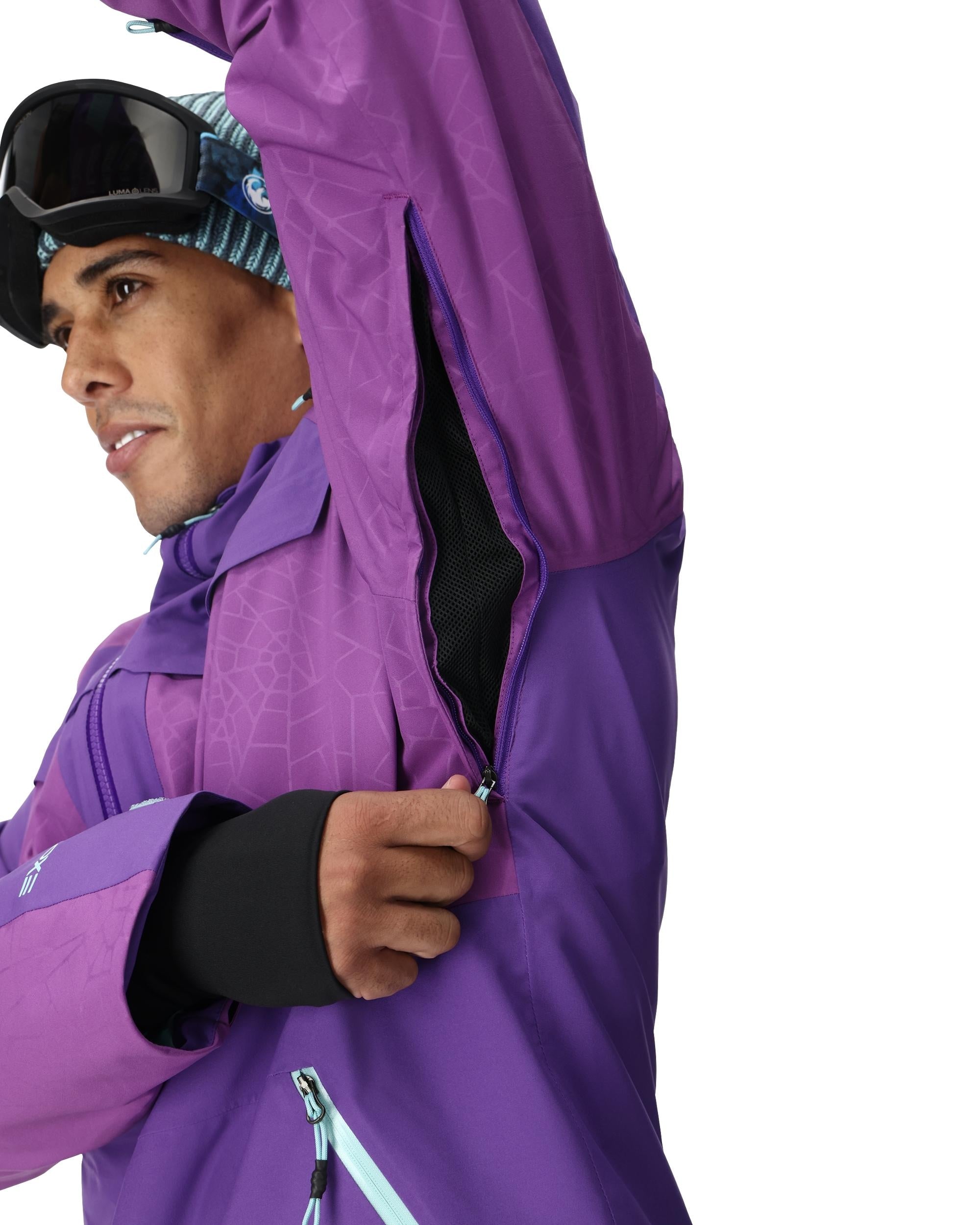 Mens Lift Jacket - Deep Purple
