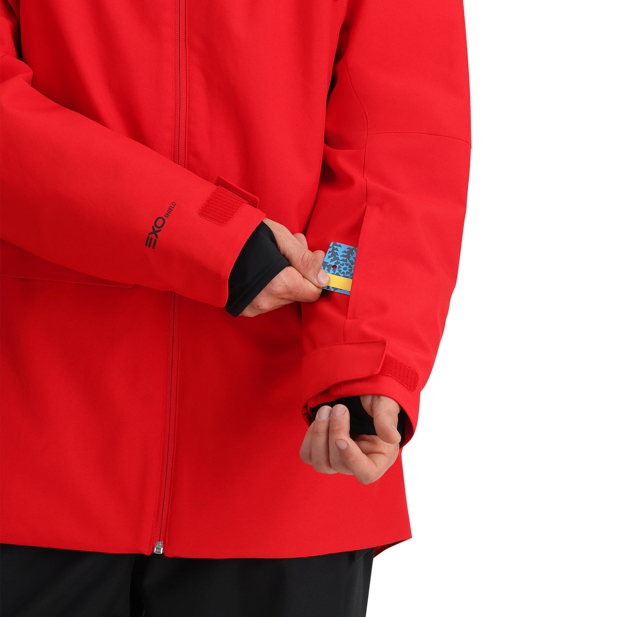 Mens Field Insulated Jacket - Spyder Red
