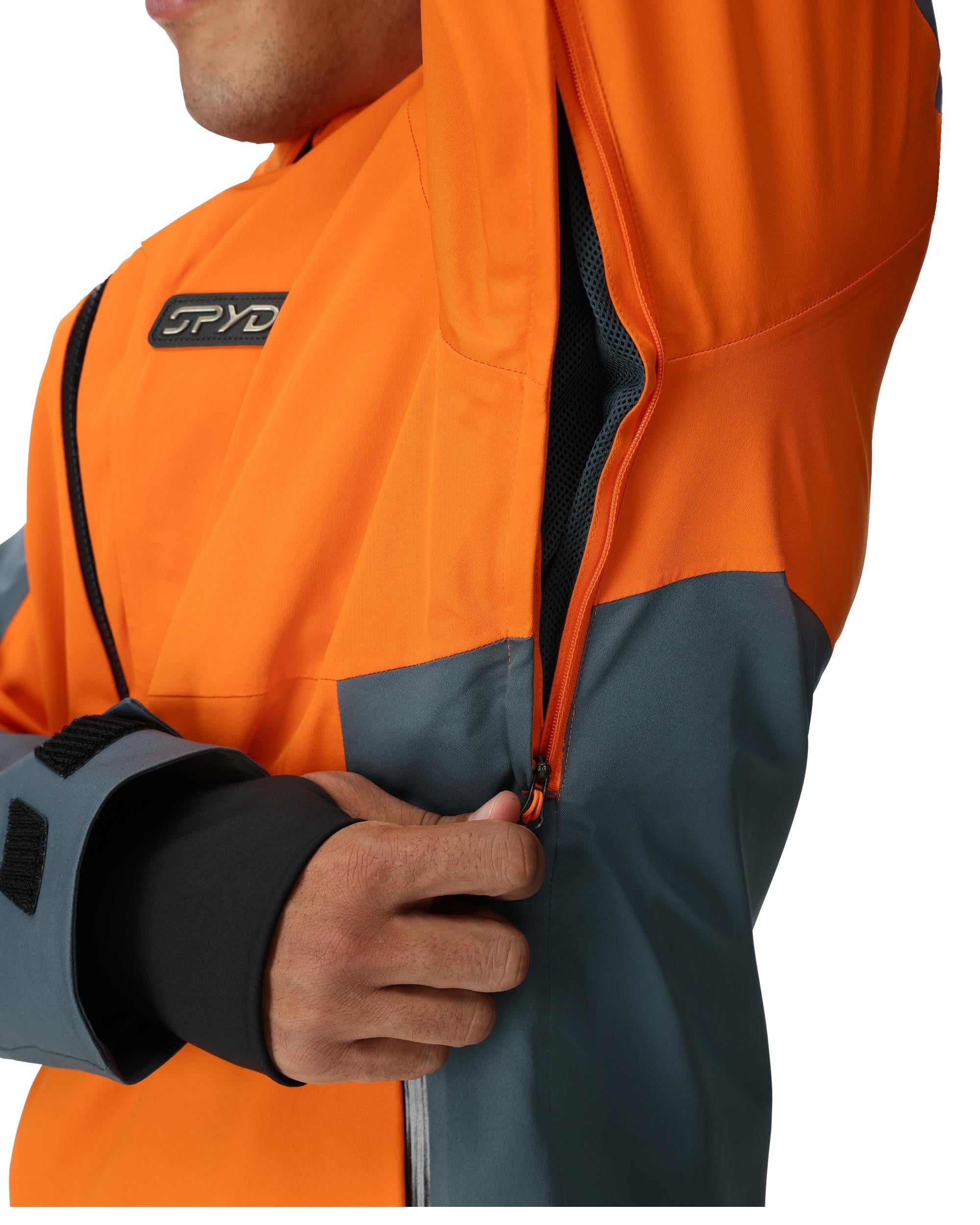 Mens Taos Shell Jacket - Flash Orange