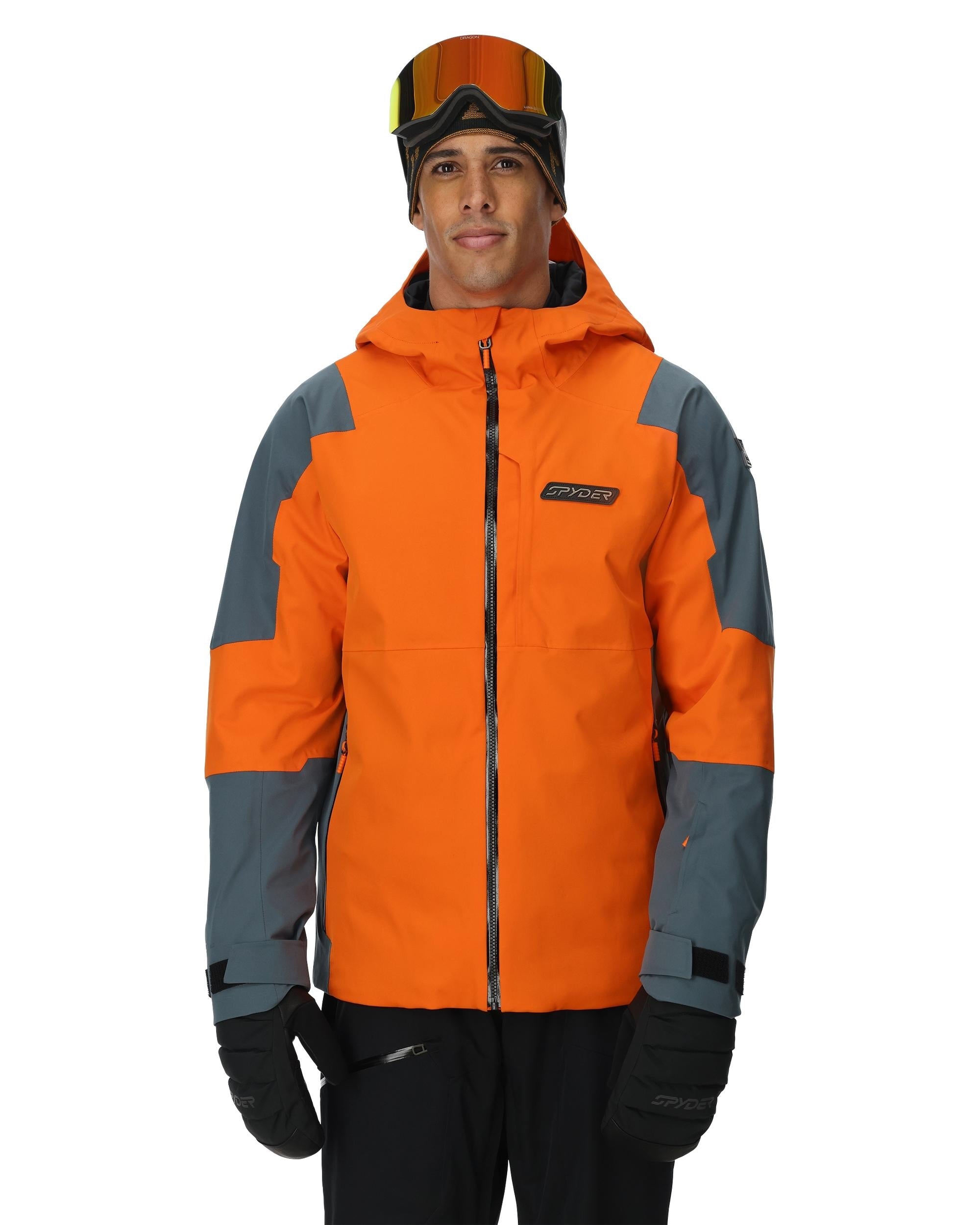 Mens Taos Shell Jacket - Flash Orange