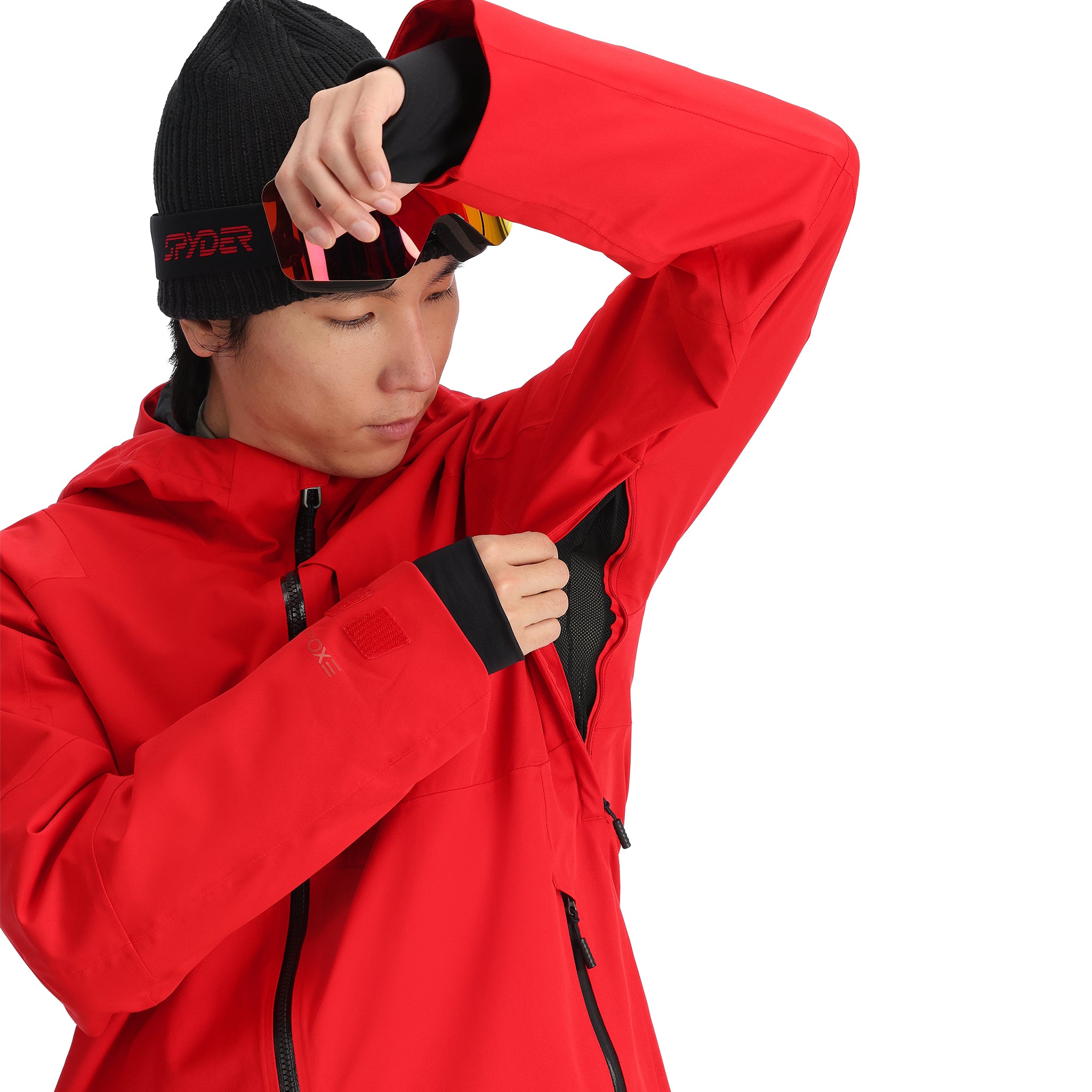 Mens Taos Jacket - Spyder Red