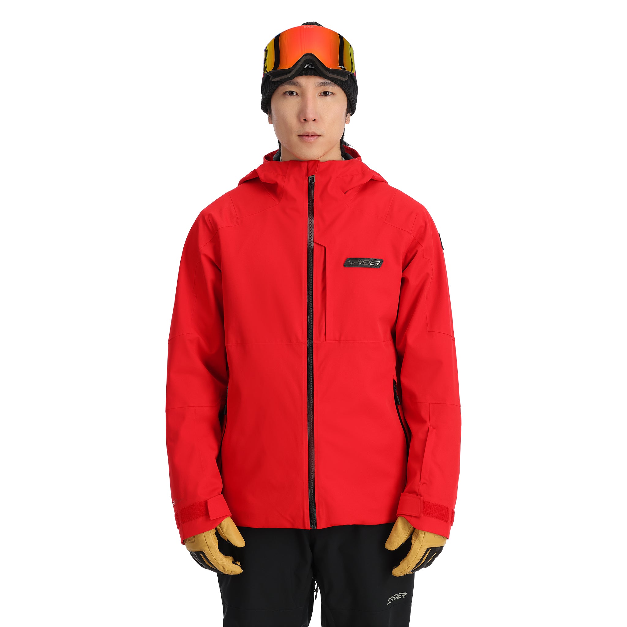 Mens Taos Jacket - Spyder Red
