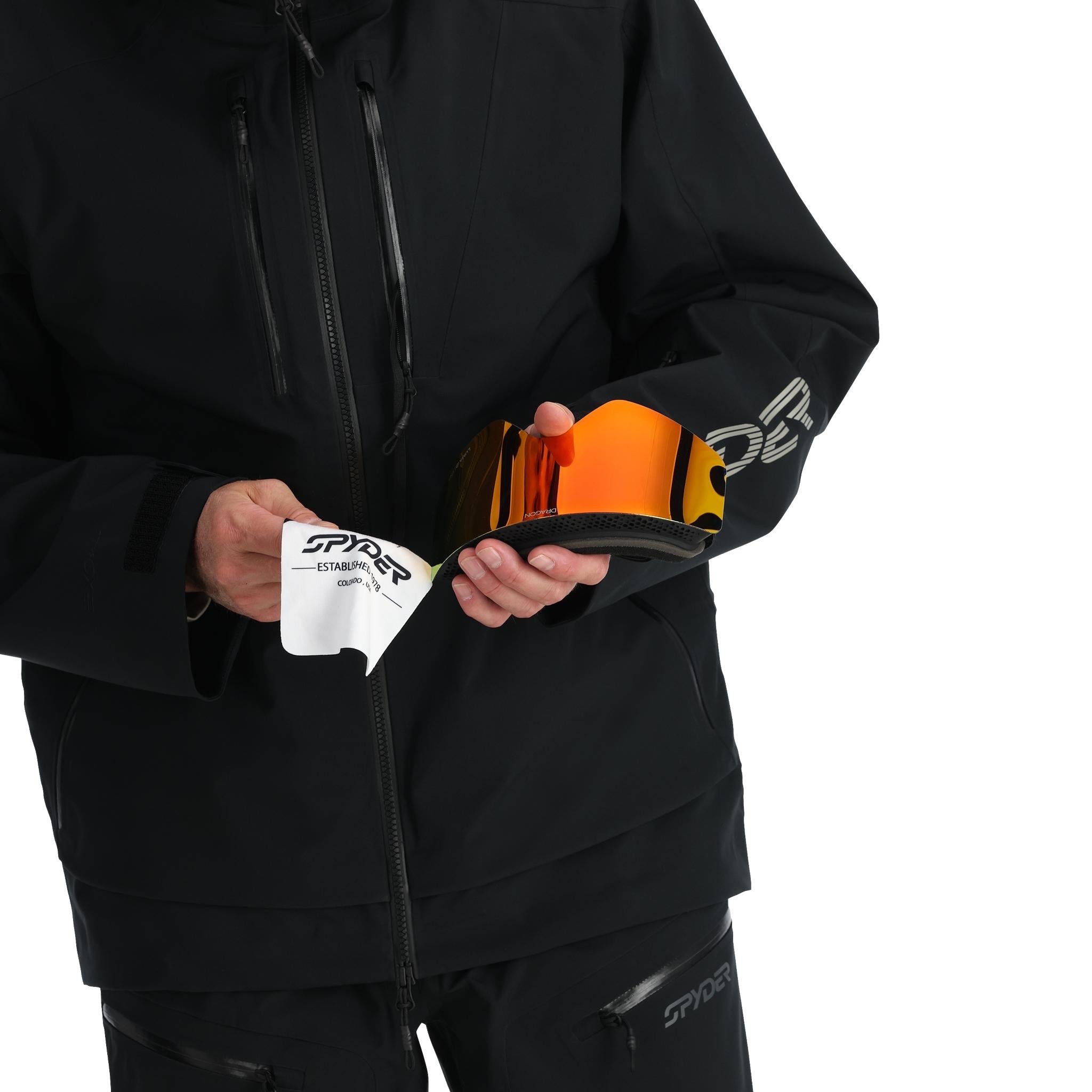 Mens Sanction Shell Jacket - Black
