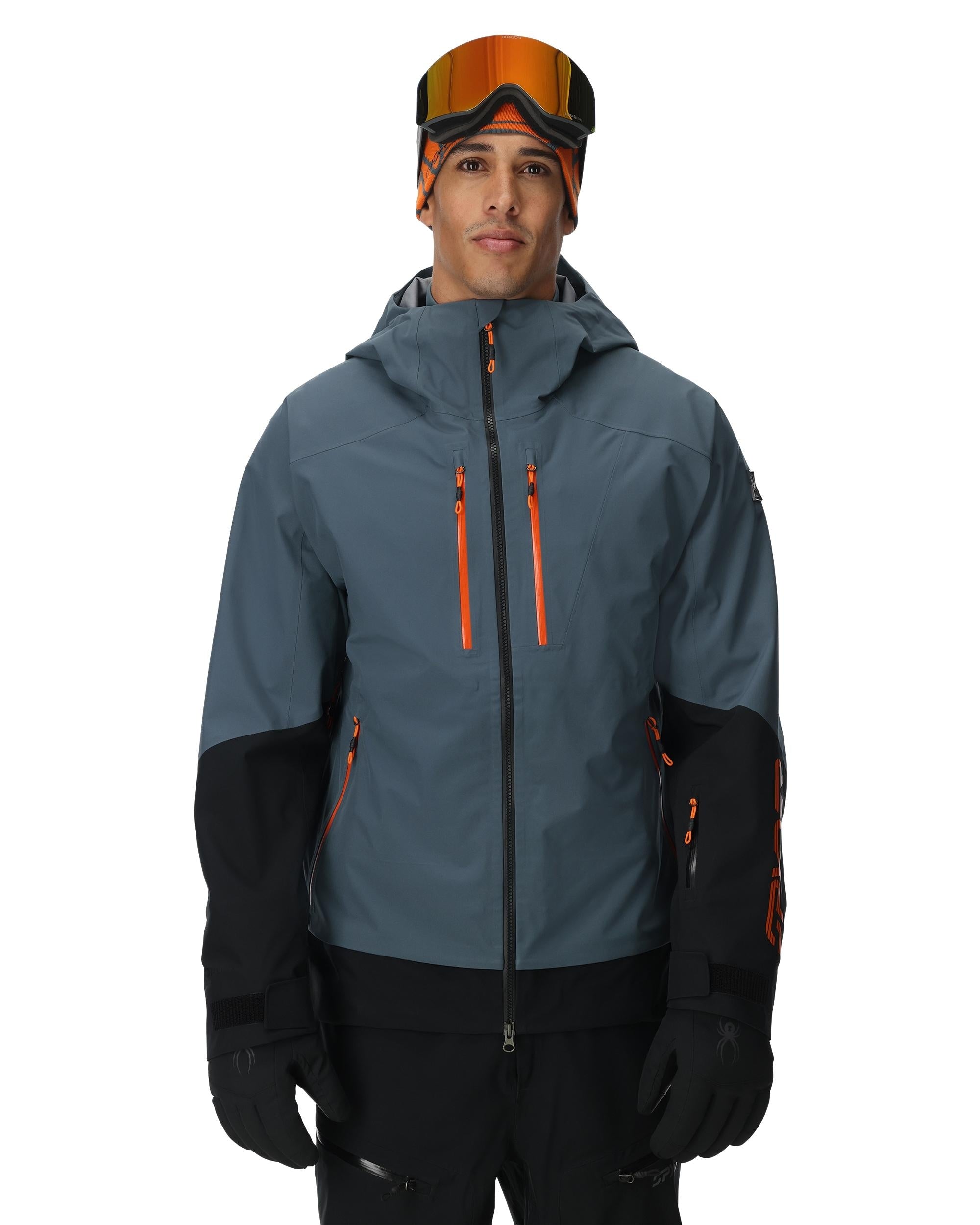 Mens Sanction Shell Jacket - Slate Blue