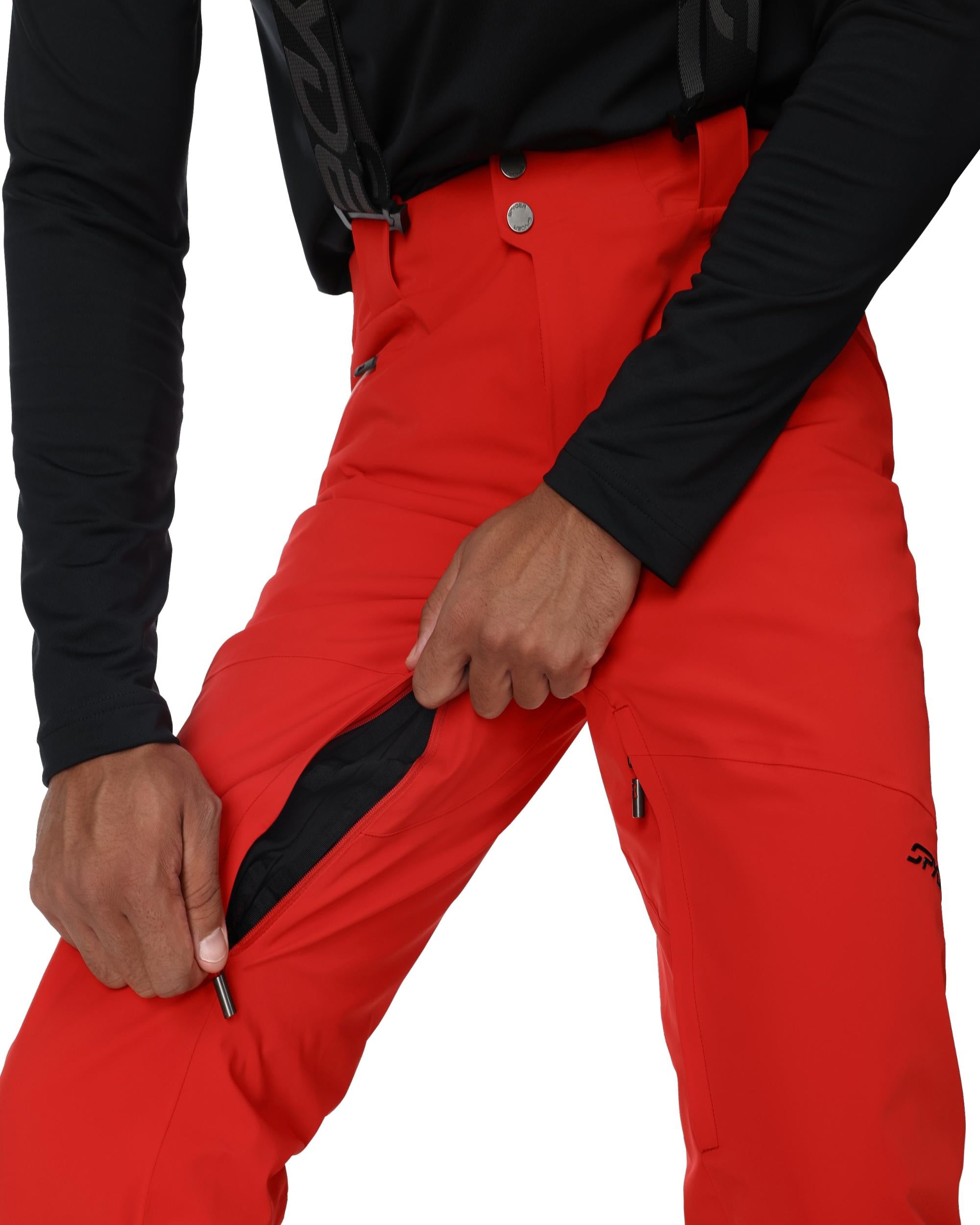 Mens Bormio Pants - Spyder Red