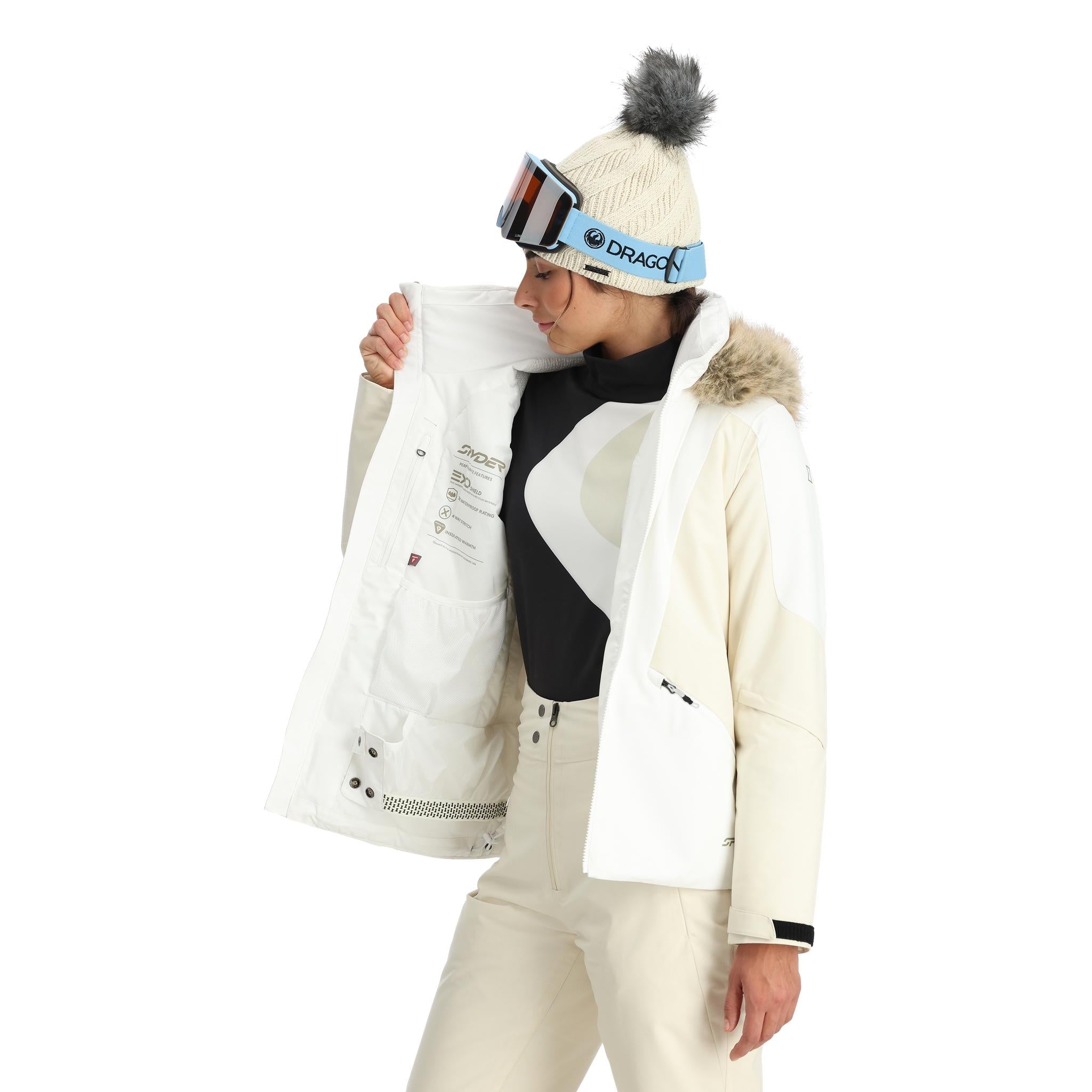 Womens Vida Jacket - White