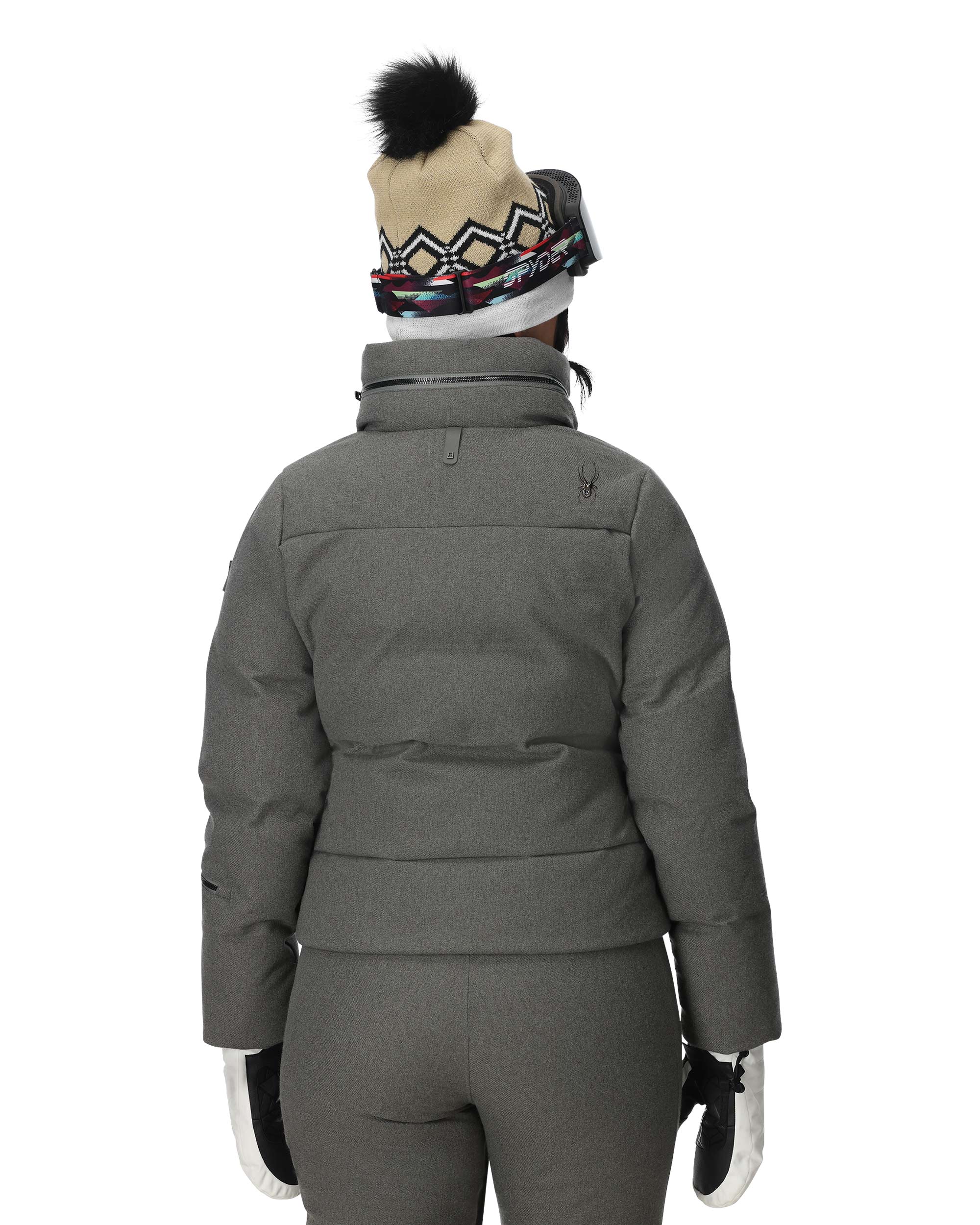 Womens Falline Down Jacket - Storm Melange