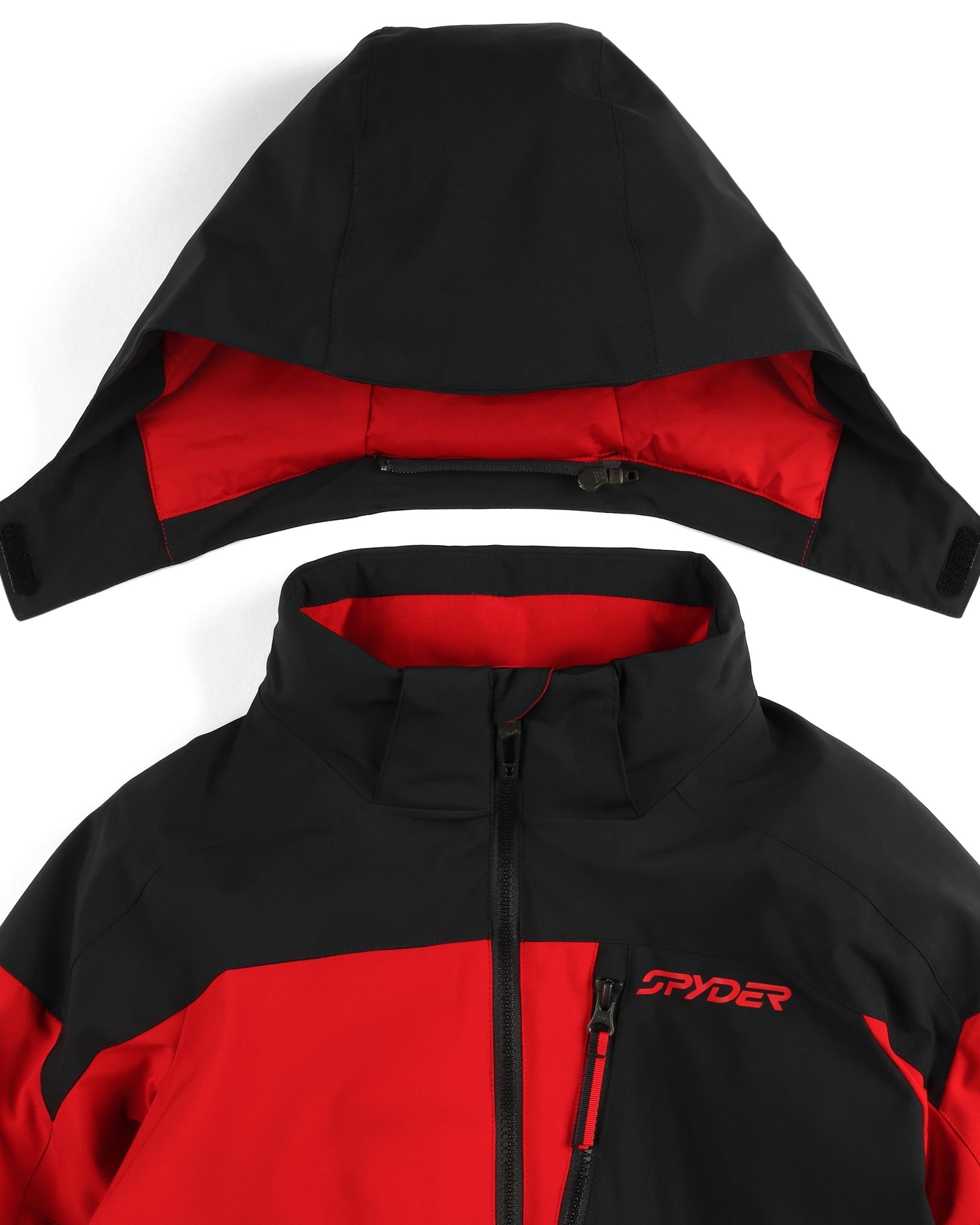 Big Boys Leader Jacket - Spyder Red
