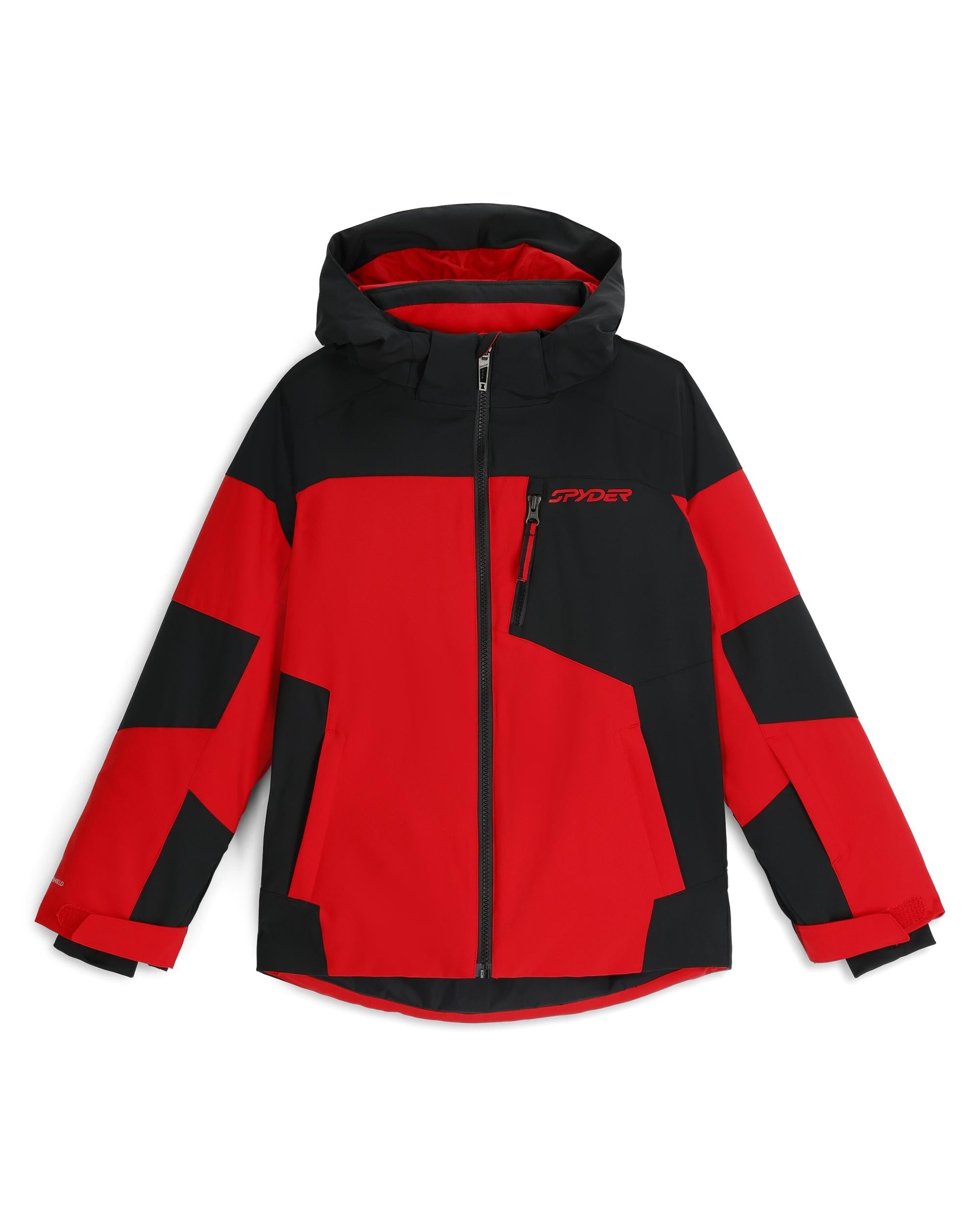 Big Boys Leader Jacket - Spyder Red