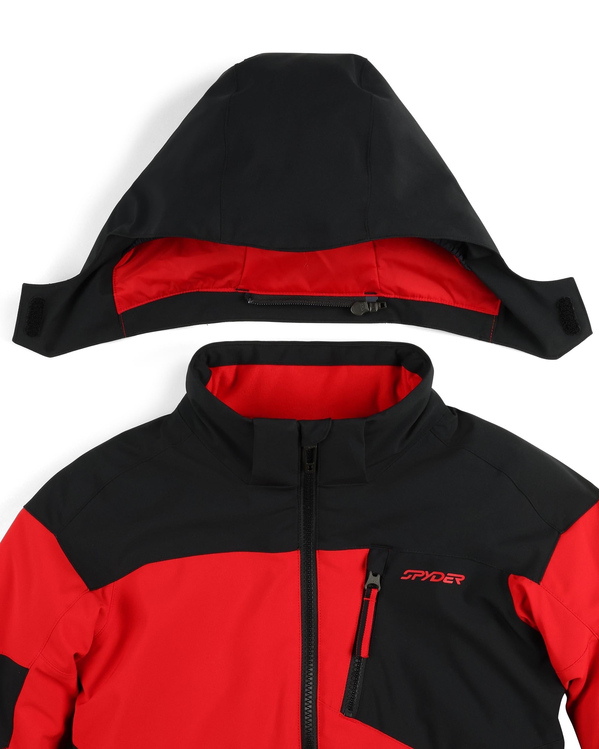 Little Boys Leader Jacket - Spyder Red