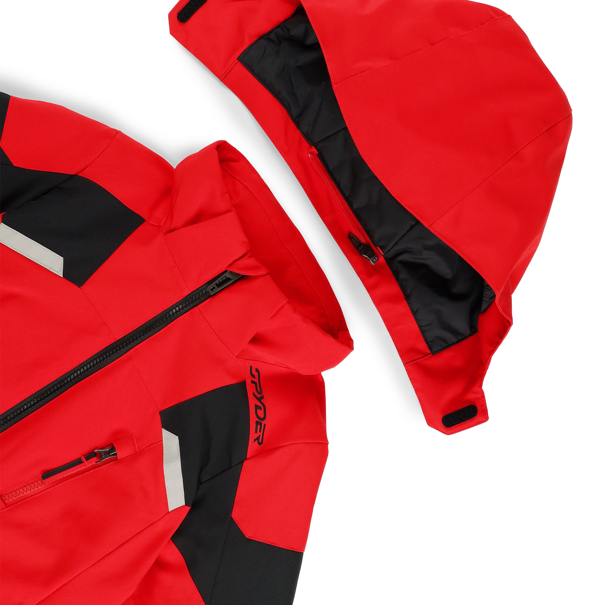 Boys Leader Jacket - Spyder Red