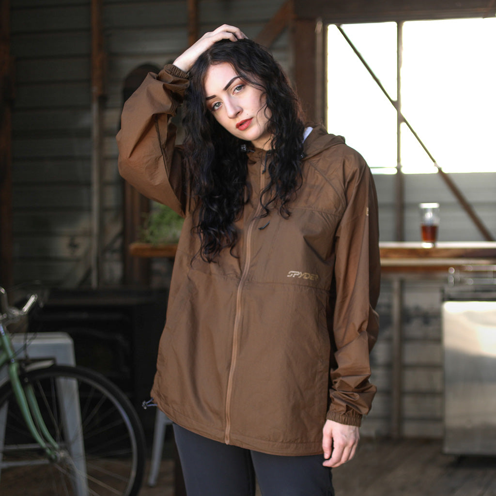 Unisex Boulder Lite Windbreaker - Coffee