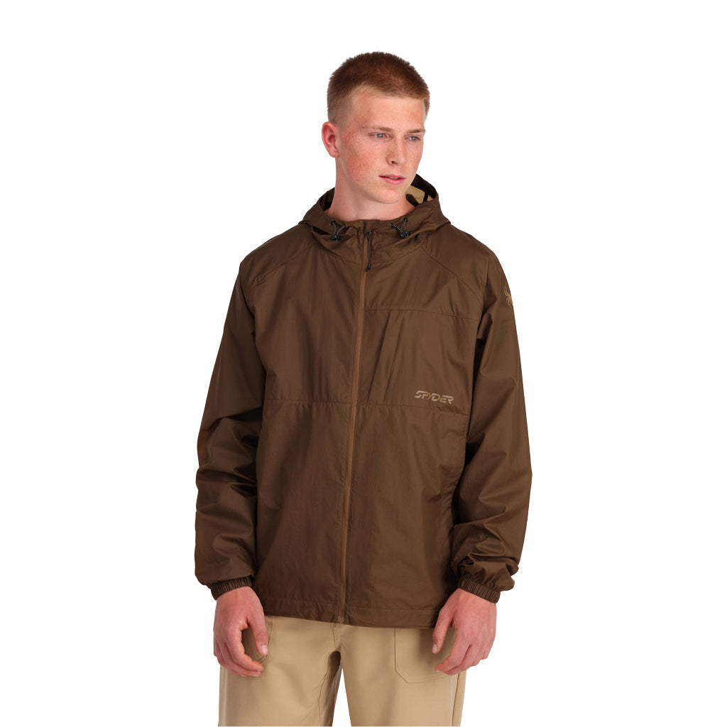 Unisex Boulder Lite Windbreaker - Coffee