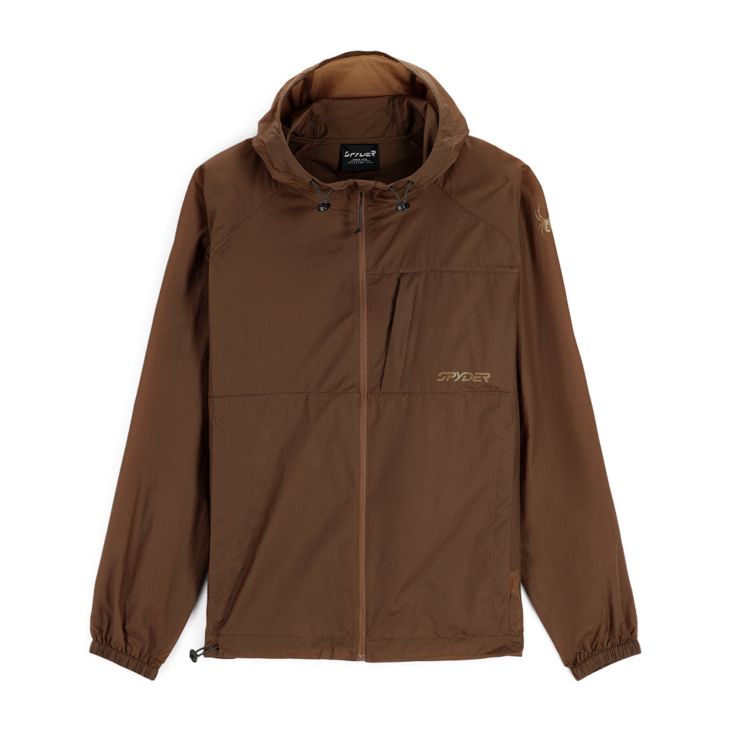 Unisex Boulder Lite Windbreaker - Coffee