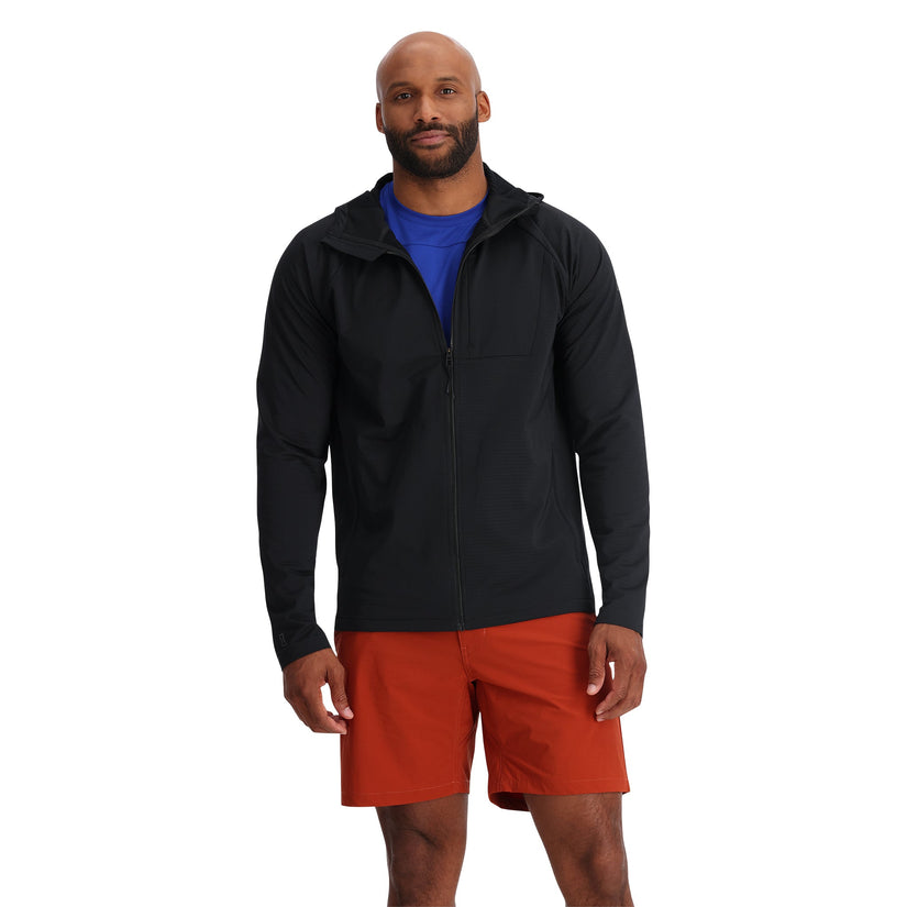 Mens GridWeb™ Hoodie - Black