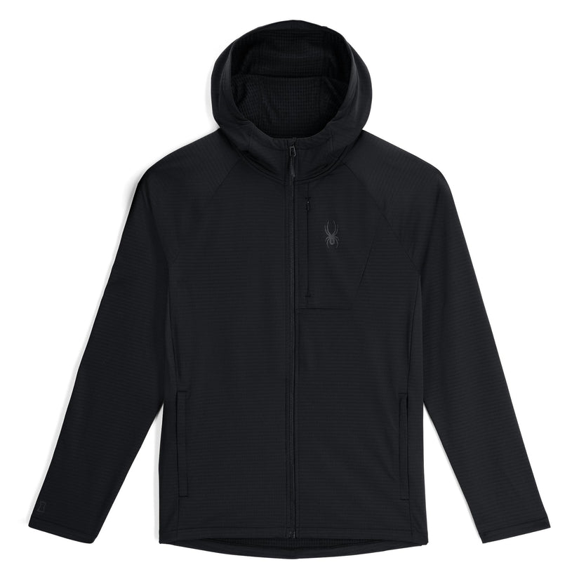 Mens GridWeb™ Hoodie - Black