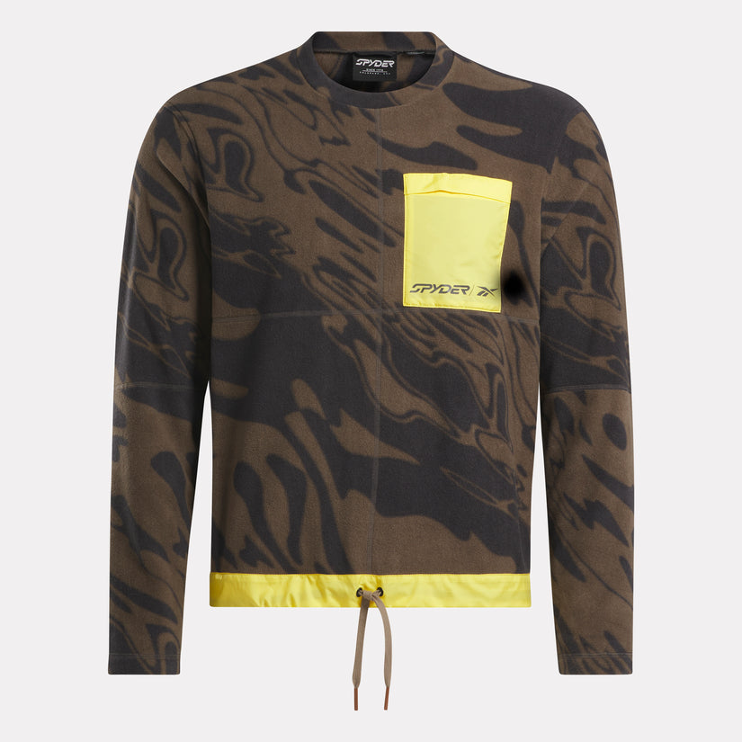 Unisex Spyder X Reebok Lounge Crew - Brown (2023)