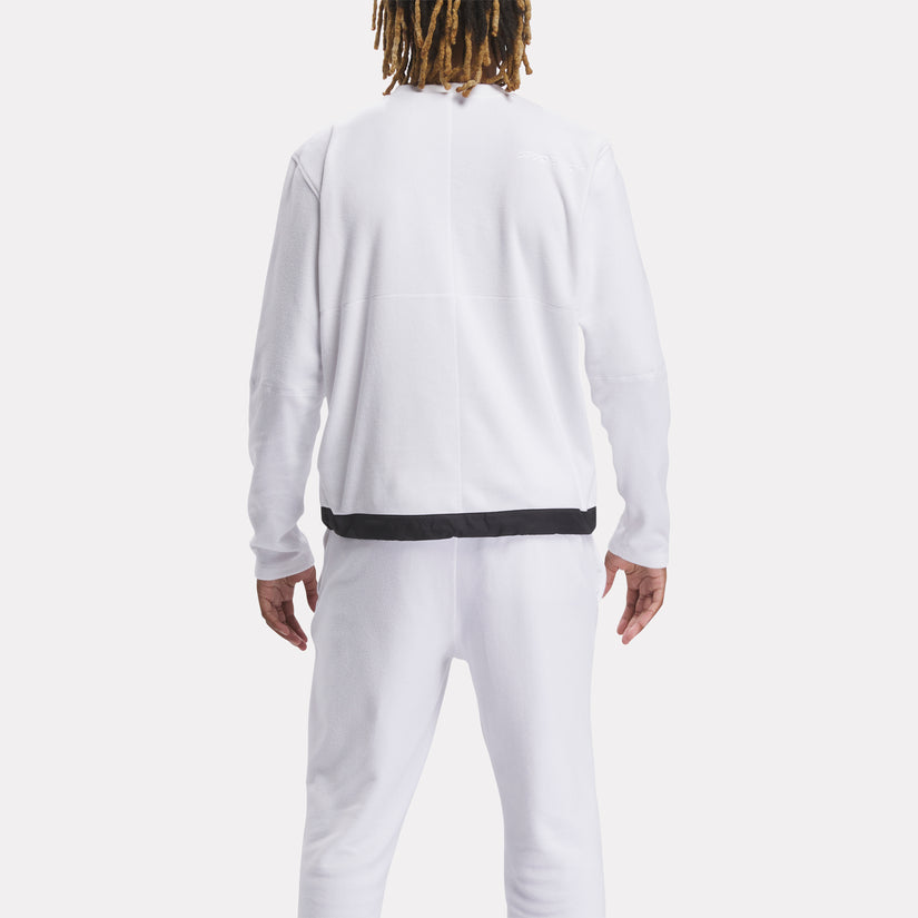 Unisex Spyder X Reebok Mens Lounge Crew - White (2023)