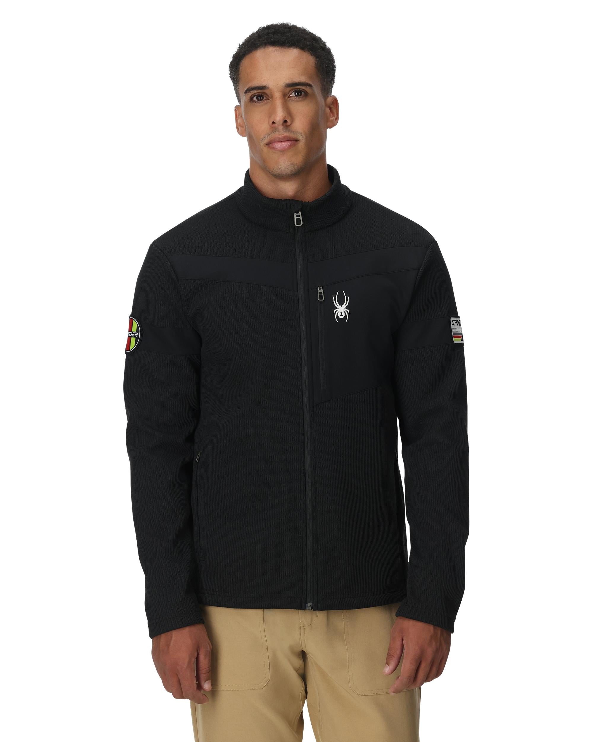Mens Wengen Bandit Jacket - Black
