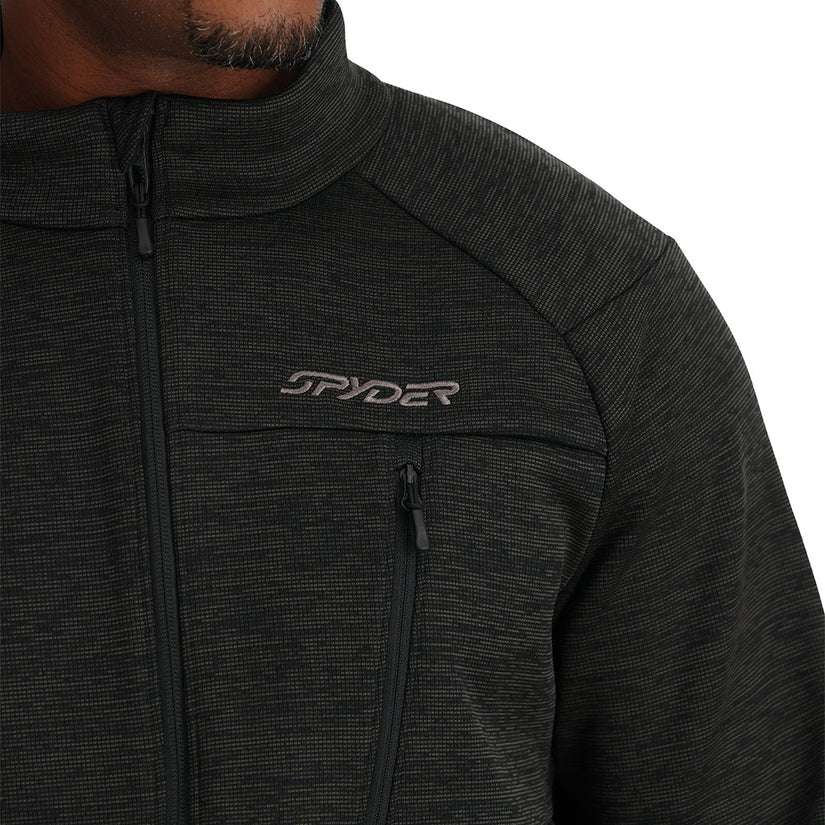 Mens Encore Full Zip - Black (2023)