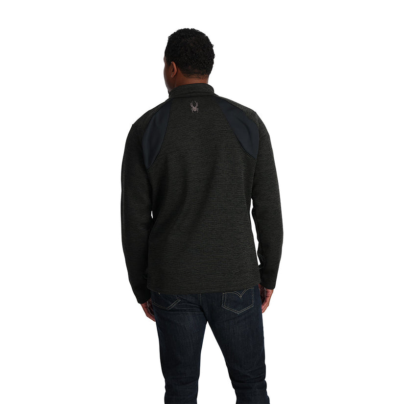 Mens Encore Half Zip - Black (2023)