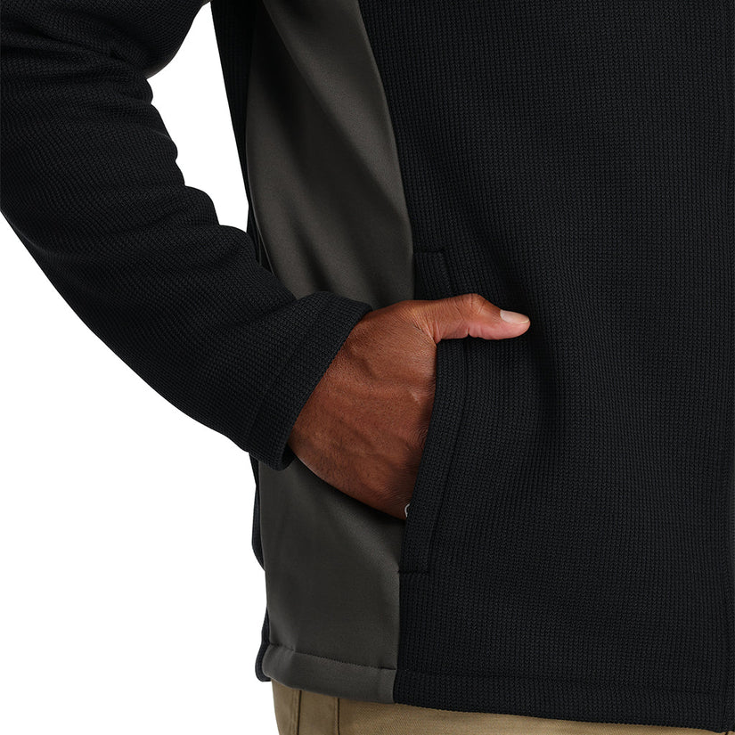 Mens Bandit Full Zip - Black (2023)