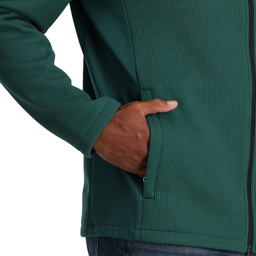 Mens Bandit Full Zip - Cypress Green (2023)