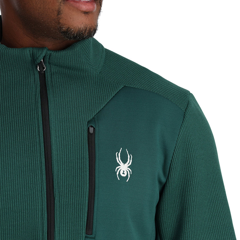 Mens Bandit Full Zip - Cypress Green (2023)
