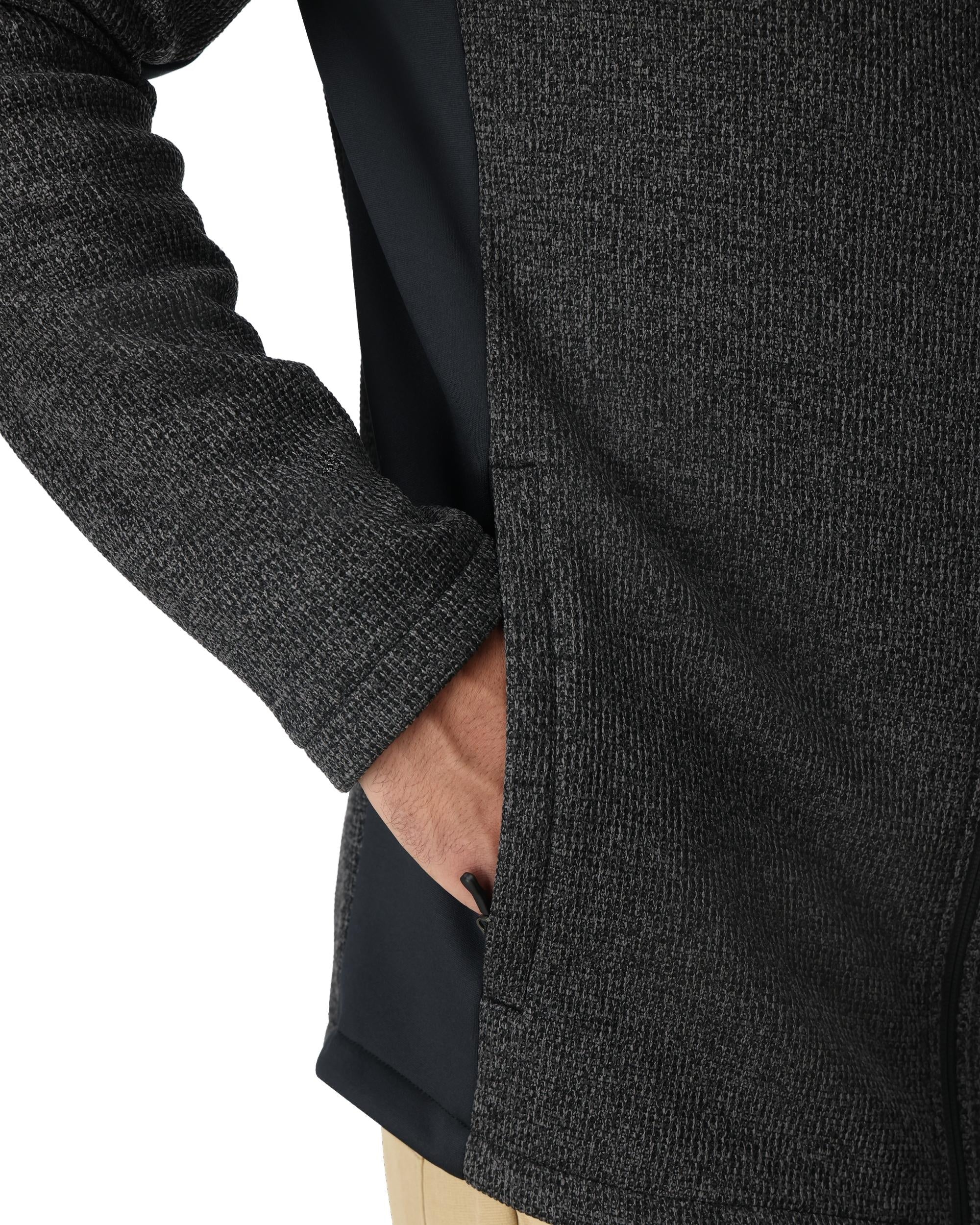 Mens Bandit Jacket - Limestone/Black Melange