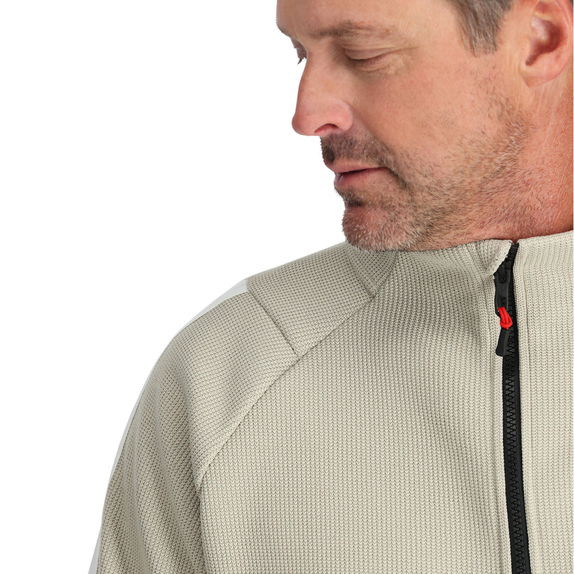 Mens Wengen Bandit Half Zip - Sandstorm (2023)