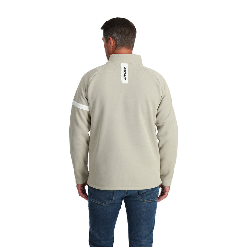 Mens Wengen Bandit Half Zip - Sandstorm (2023)