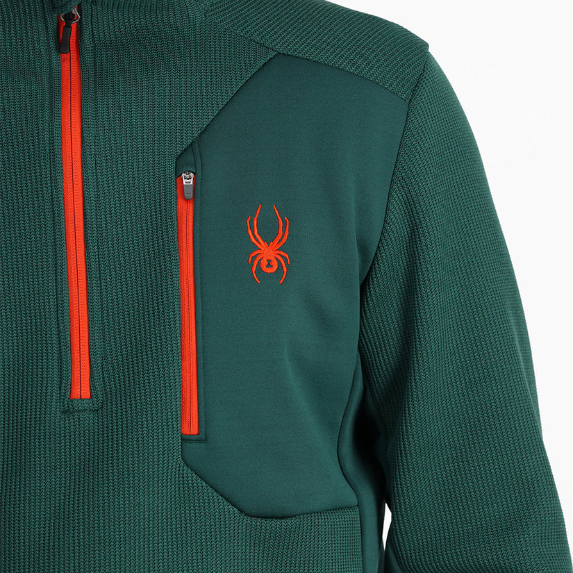 Mens Bandit Half Zip - Cypress Green (2023)