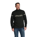 Mens Speed Fleece Half Zip - Black (2023)