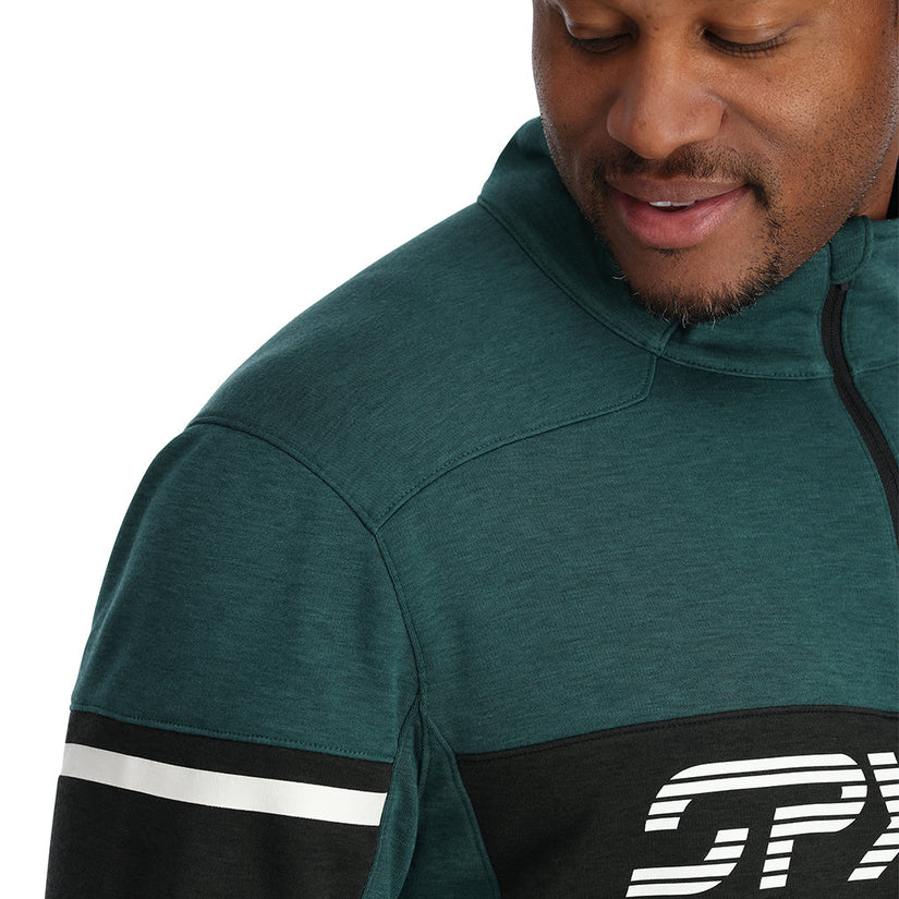 Mens Speed Fleece Half Zip - Cypress Green (2023)