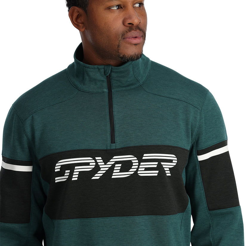 Mens Speed Fleece Half Zip - Cypress Green (2023)