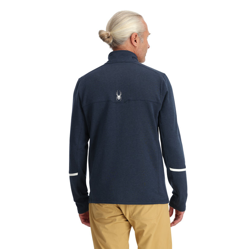 Mens Speed Fleece Full Zip - True Navy